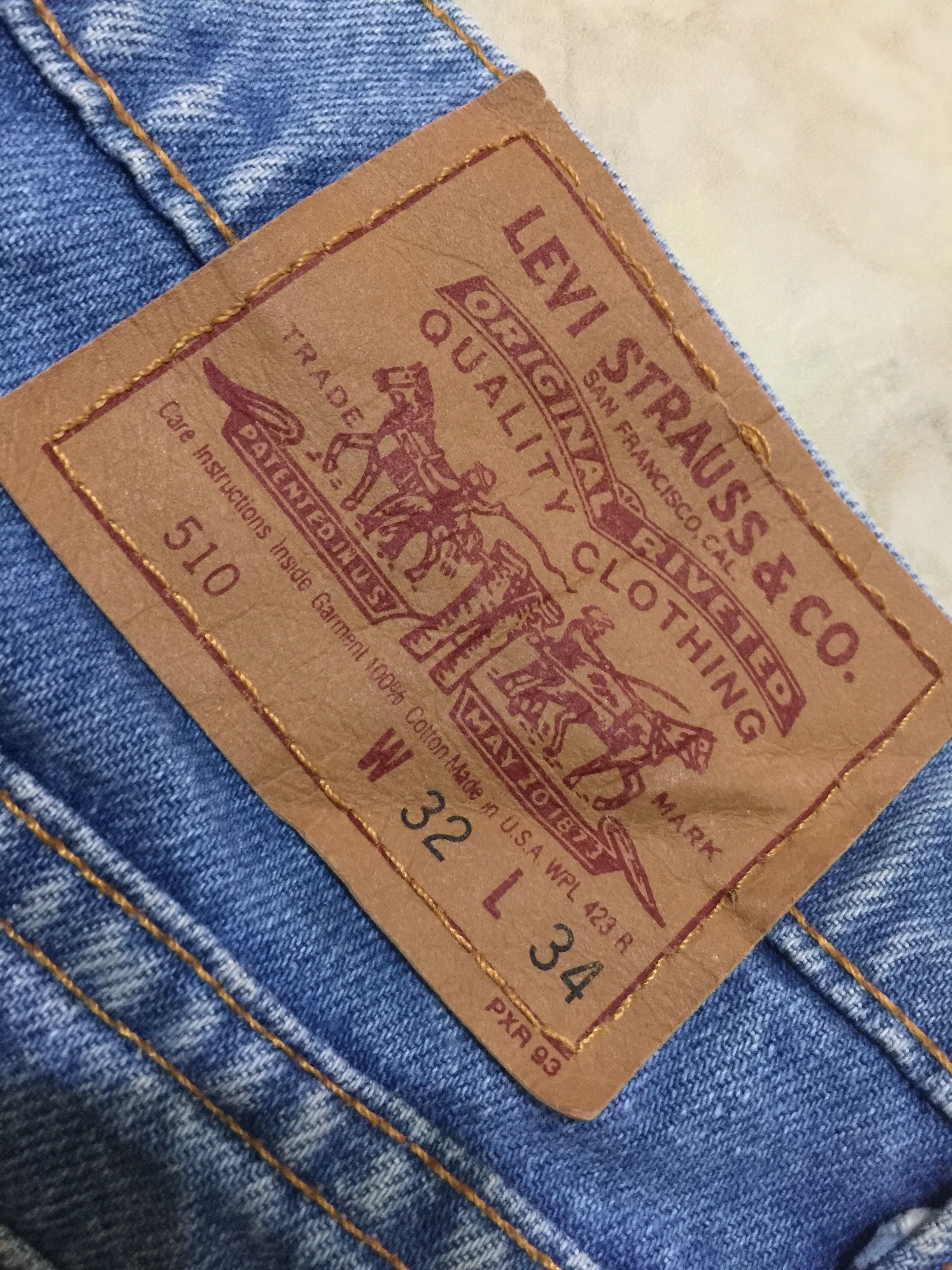 Levi's × Levi's Vintage Clothing Vintage 90s Levis 510 Made In USA Size US 32 / EU 48 - 14 Thumbnail