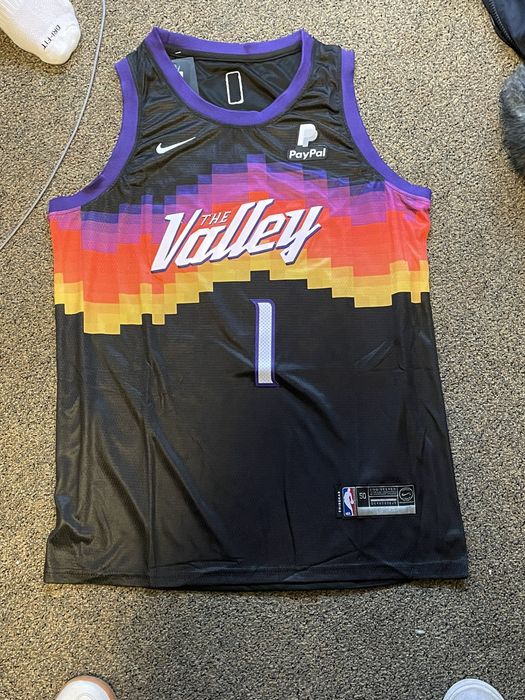 NBA New Devin Booker “The Valley” Phoenix Suns Jersey | Grailed