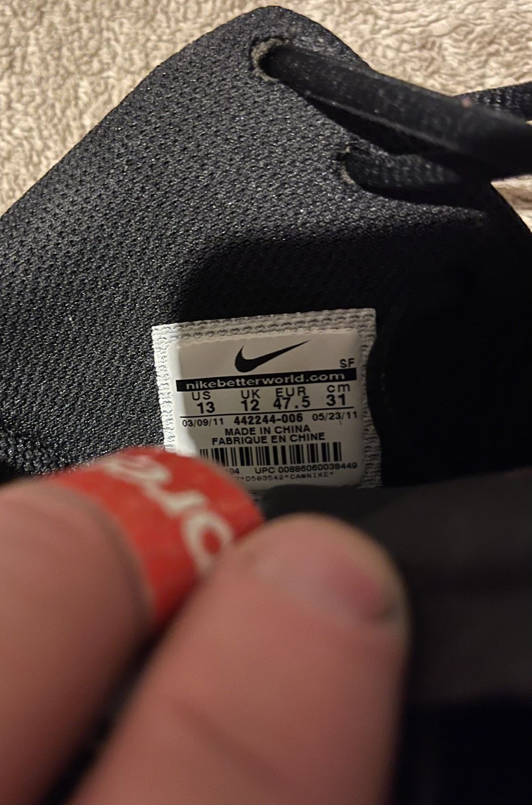 Nike Nike Alpha Speed Men’s Football Cleat Pink US Size 13 Size US 13 / EU 46 - 5 Thumbnail