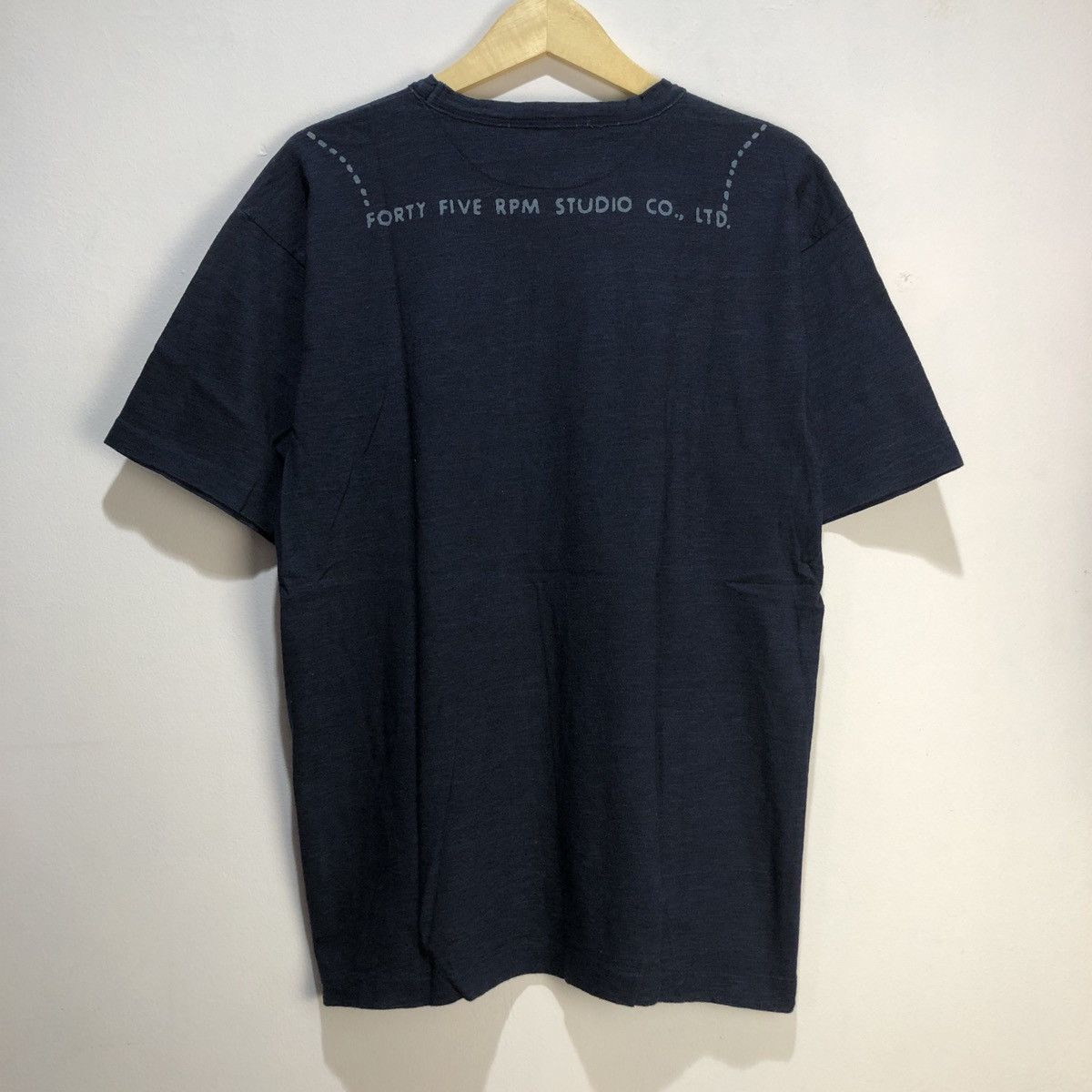 45rpm 45rpm Studio Indigo T-Shirt Size US L / EU 52-54 / 3 - 4 Thumbnail