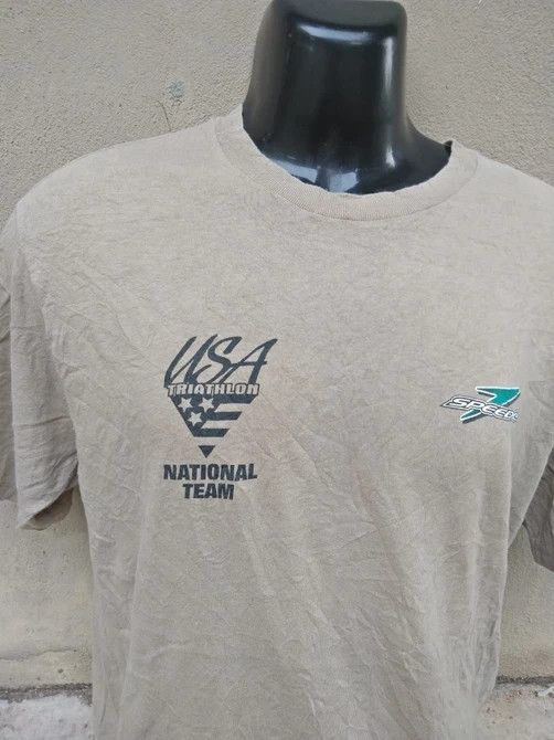 Speedo 🔥 90s Speedo USA Triathlon National Team Size US L / EU 52-54 / 3 - 3 Thumbnail