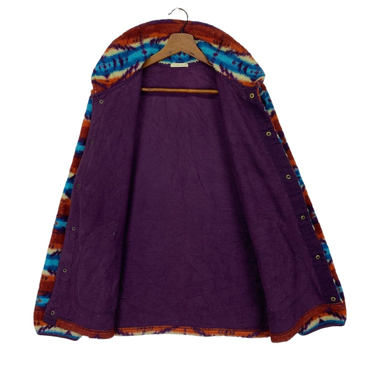 Japanese Brand Vintage Bandana Navajo Wool Fleece Jacket Size US XL / EU 56 / 4 - 5 Thumbnail