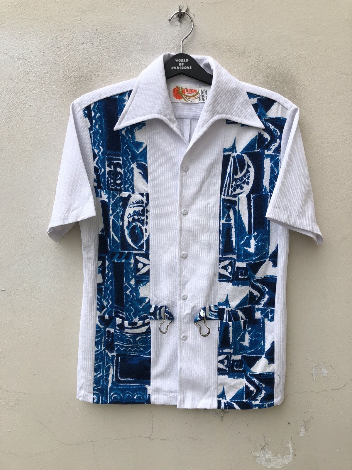 IOLANI Vintage 70s Iolani Hawaii Four Pockets Hawaiian Shirt Size US M / EU 48-50 / 2 - 15 Thumbnail