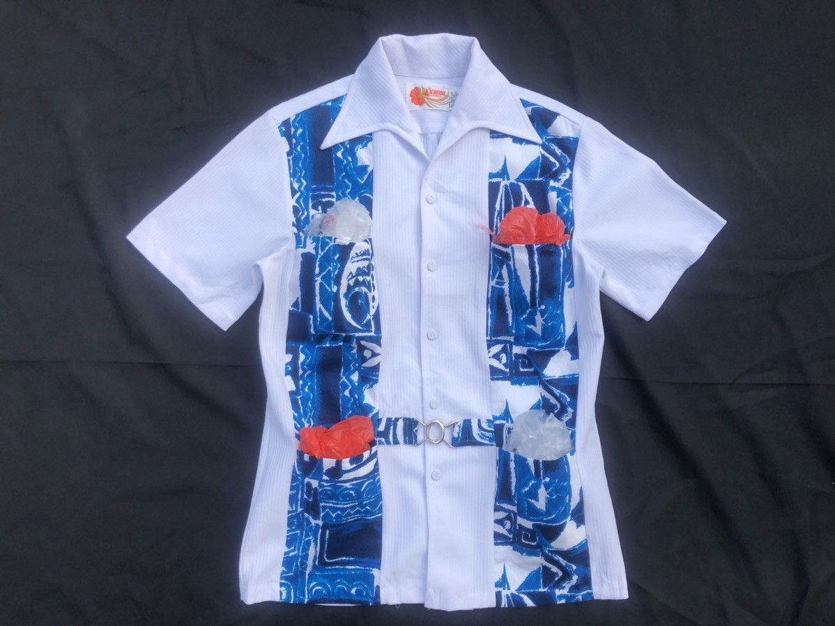 IOLANI Vintage 70s Iolani Hawaii Four Pockets Hawaiian Shirt Size US M / EU 48-50 / 2 - 2 Thumbnail