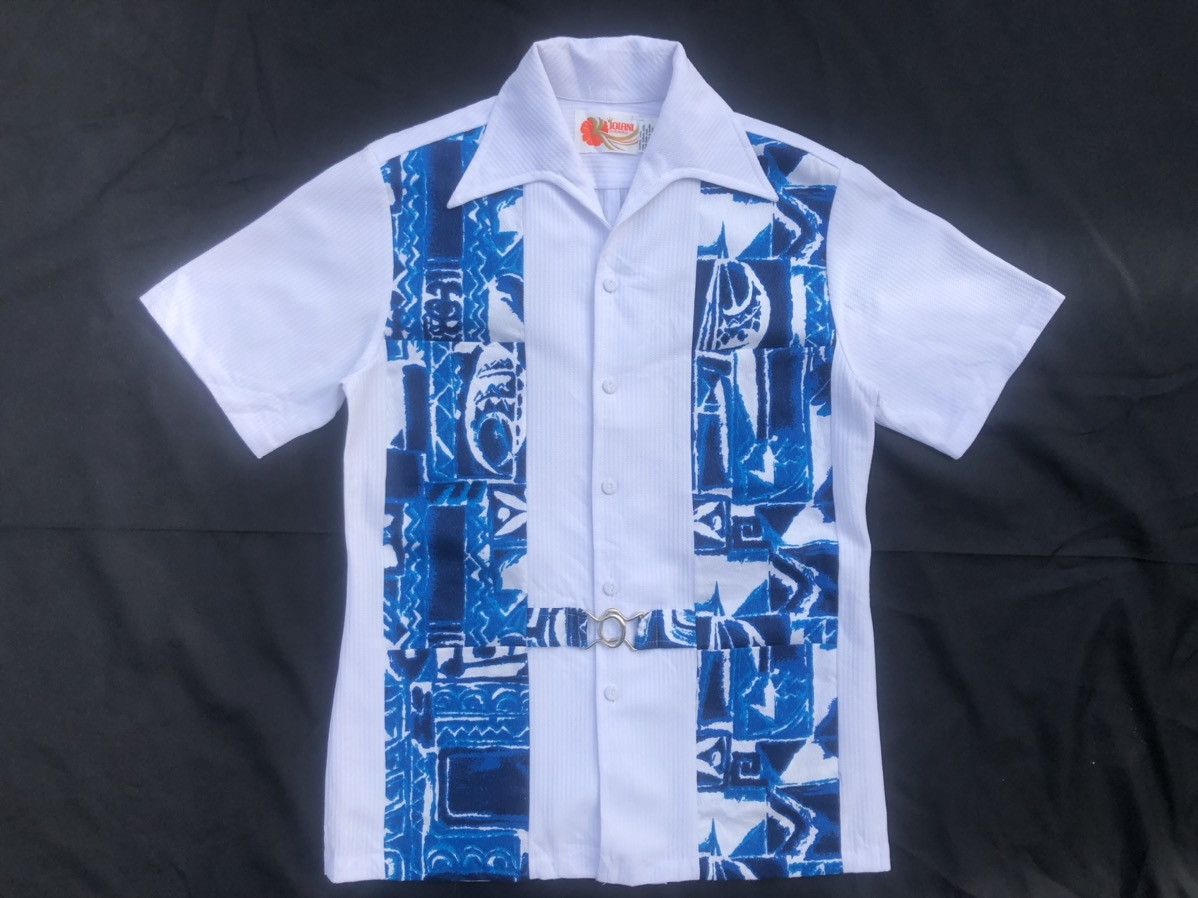 IOLANI Vintage 70s Iolani Hawaii Four Pockets Hawaiian Shirt Size US M / EU 48-50 / 2 - 1 Thumbnail