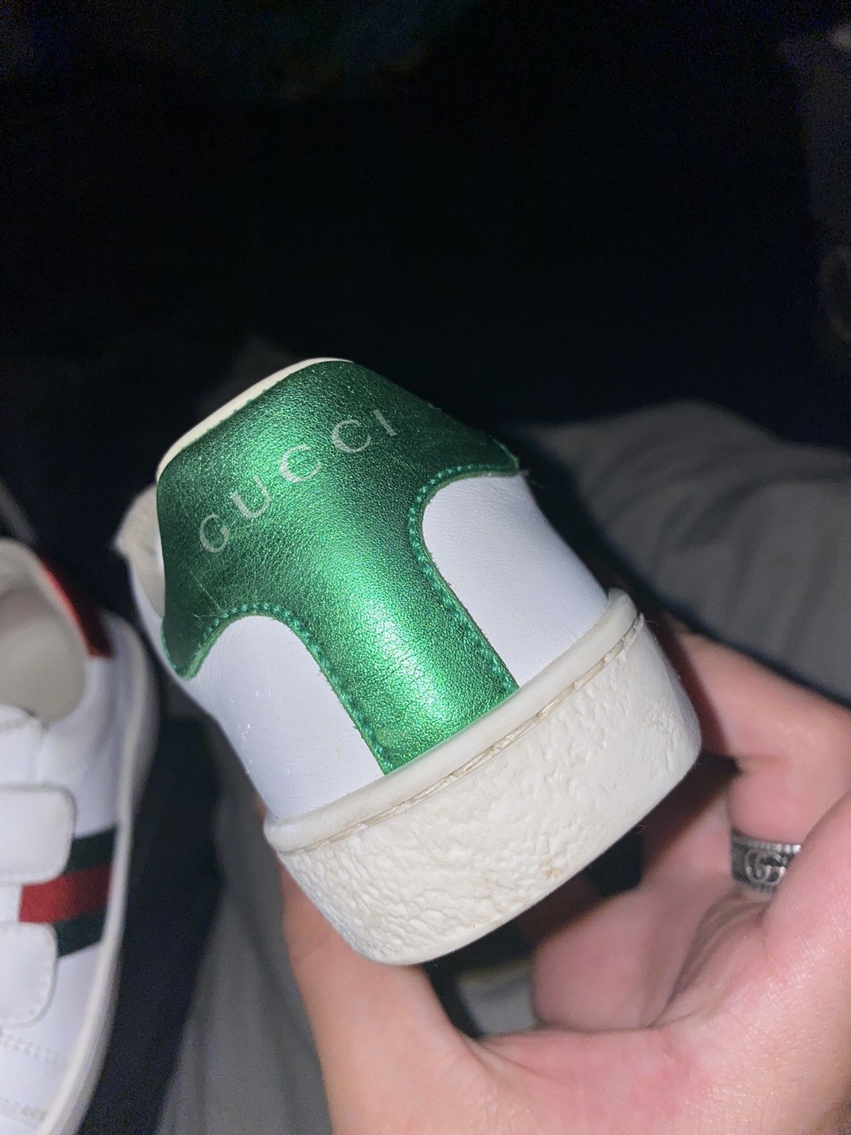 Gucci Gucci Toddler Leather Sneaker Size US 9 / EU 42 - 6 Thumbnail