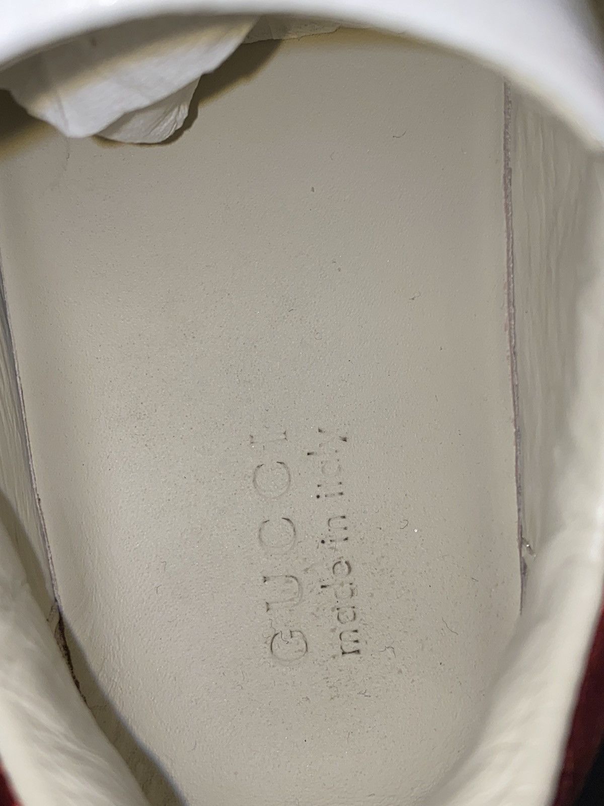 Gucci Gucci Toddler Leather Sneaker Size US 9 / EU 42 - 12 Thumbnail
