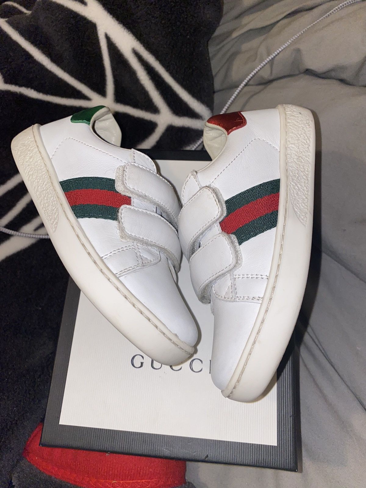 Gucci Toddler Leather Sneaker