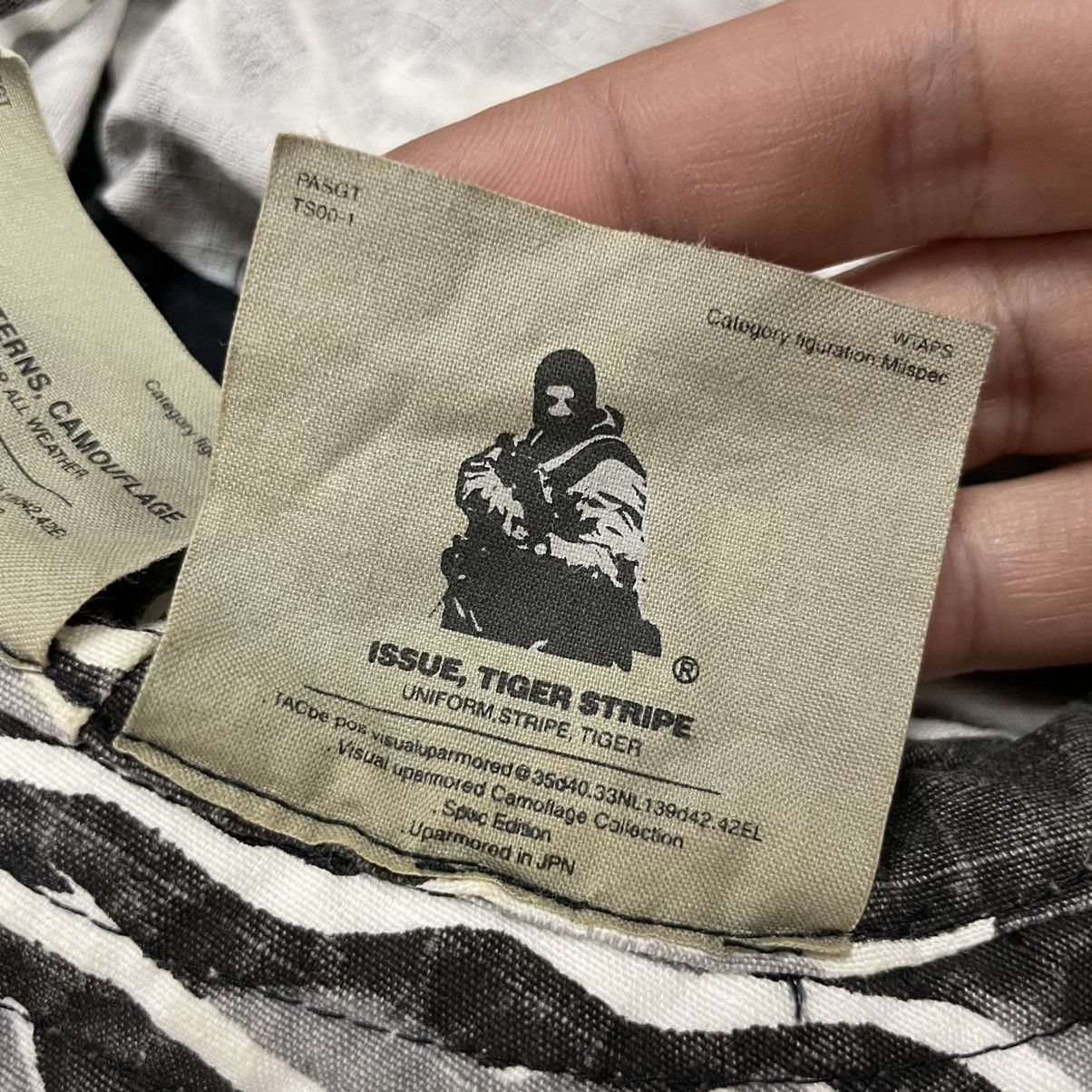Wtaps WTAPS Tiger Stripe Bucket Hat Size ONE SIZE - 17 Thumbnail