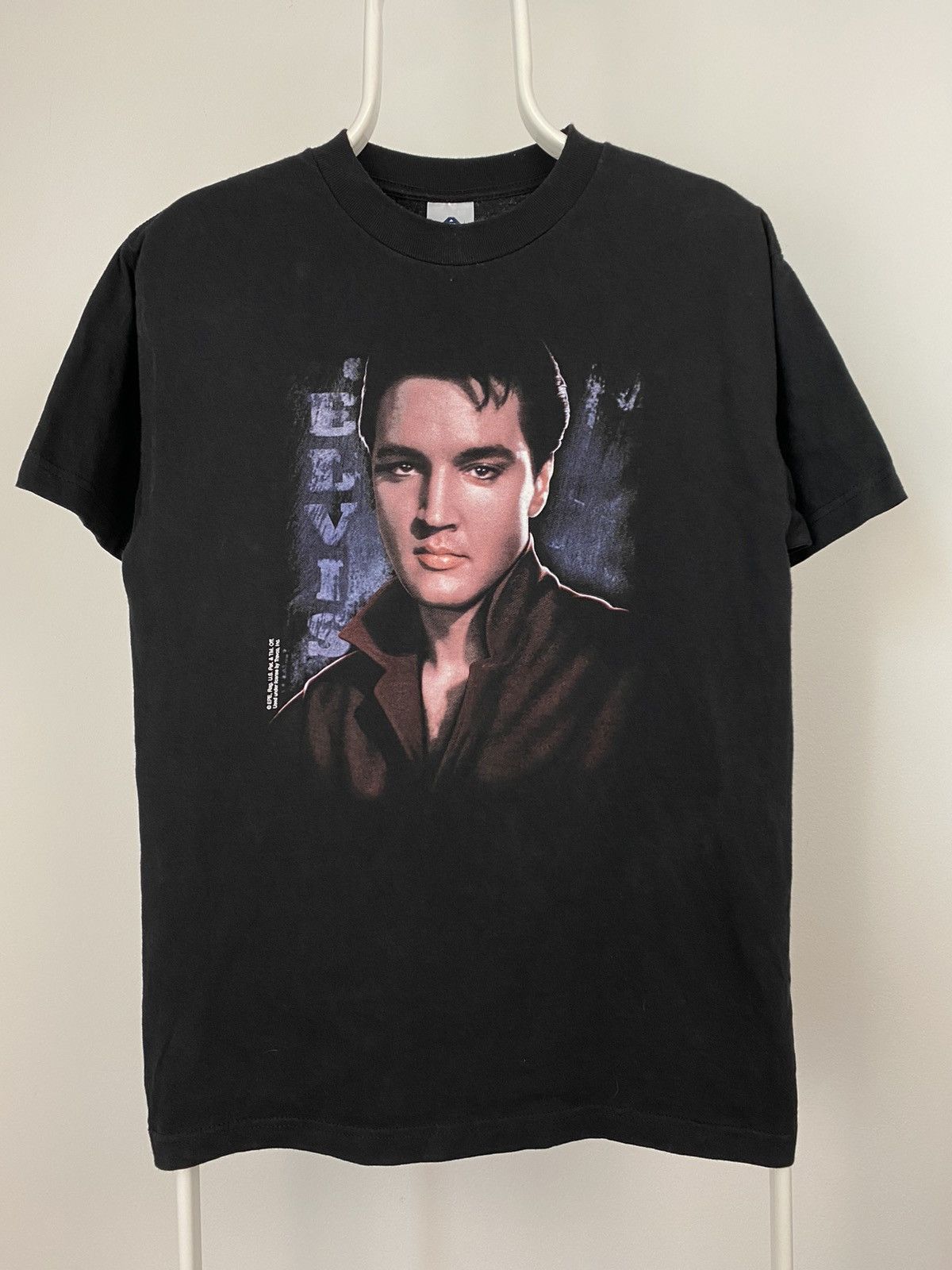 AAA × Band Tees × Vintage Elvis Presley vintage black T-shirt AAA 2000s Size US M / EU 48-50 / 2 - 1 Thumbnail