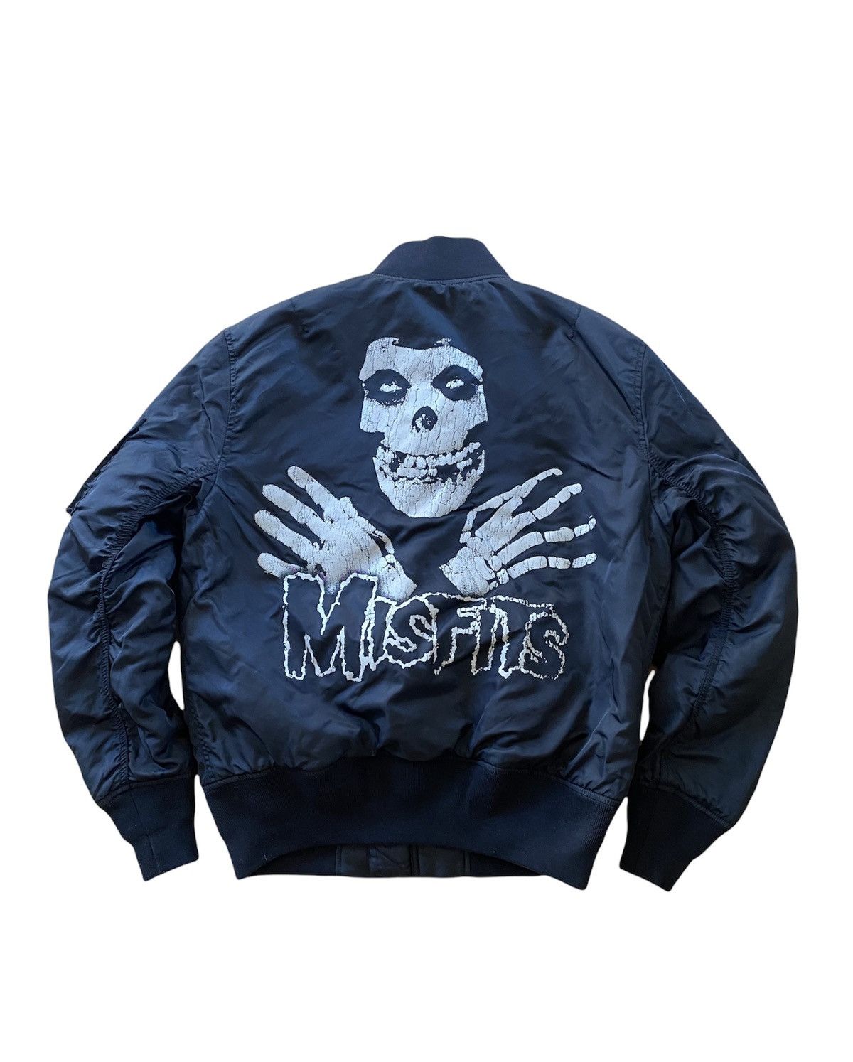 H M Misfits H M Misfits 2017 Black Bomber Jacket M Grailed