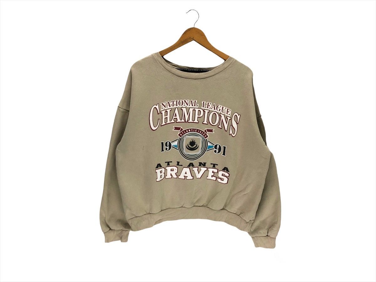 Vintage Tenaya Braves Jerzees Sweatshirt Jumper Crewneck Size Medium top