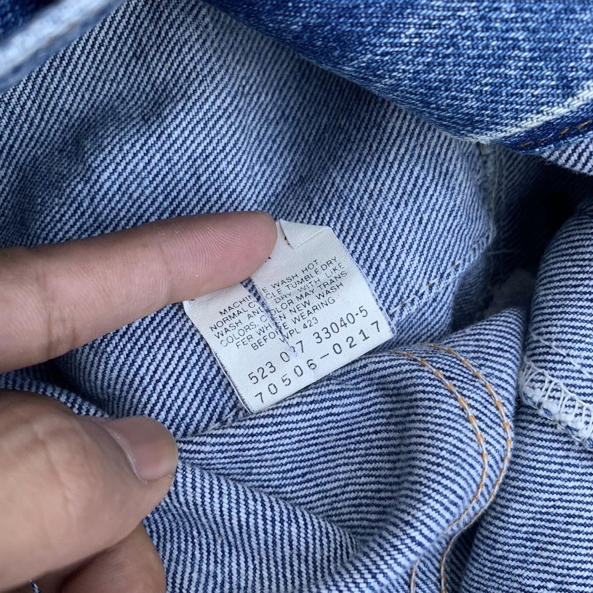 Levi's × Levi's Vintage Clothing × Vintage Vintage 1980’s Vintage LEVI’S Denim Trucker Jacket Size US M / EU 48-50 / 2 - 15 Thumbnail
