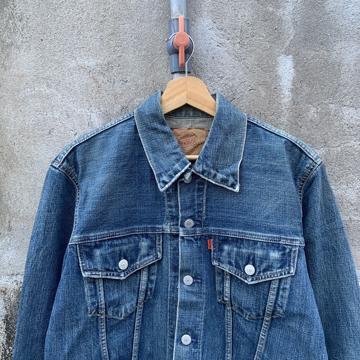 OMNIGOD × Self Edge × Vintage Vintage OMNIGOD Denim Selvedge Jean Trucker Jacket Size US M / EU 48-50 / 2 - 2 Thumbnail