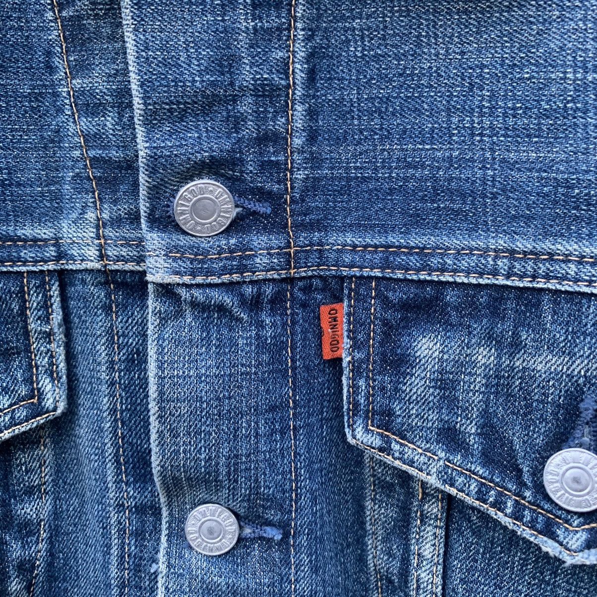 OMNIGOD × Self Edge × Vintage Vintage OMNIGOD Denim Selvedge Jean Trucker Jacket Size US M / EU 48-50 / 2 - 5 Thumbnail