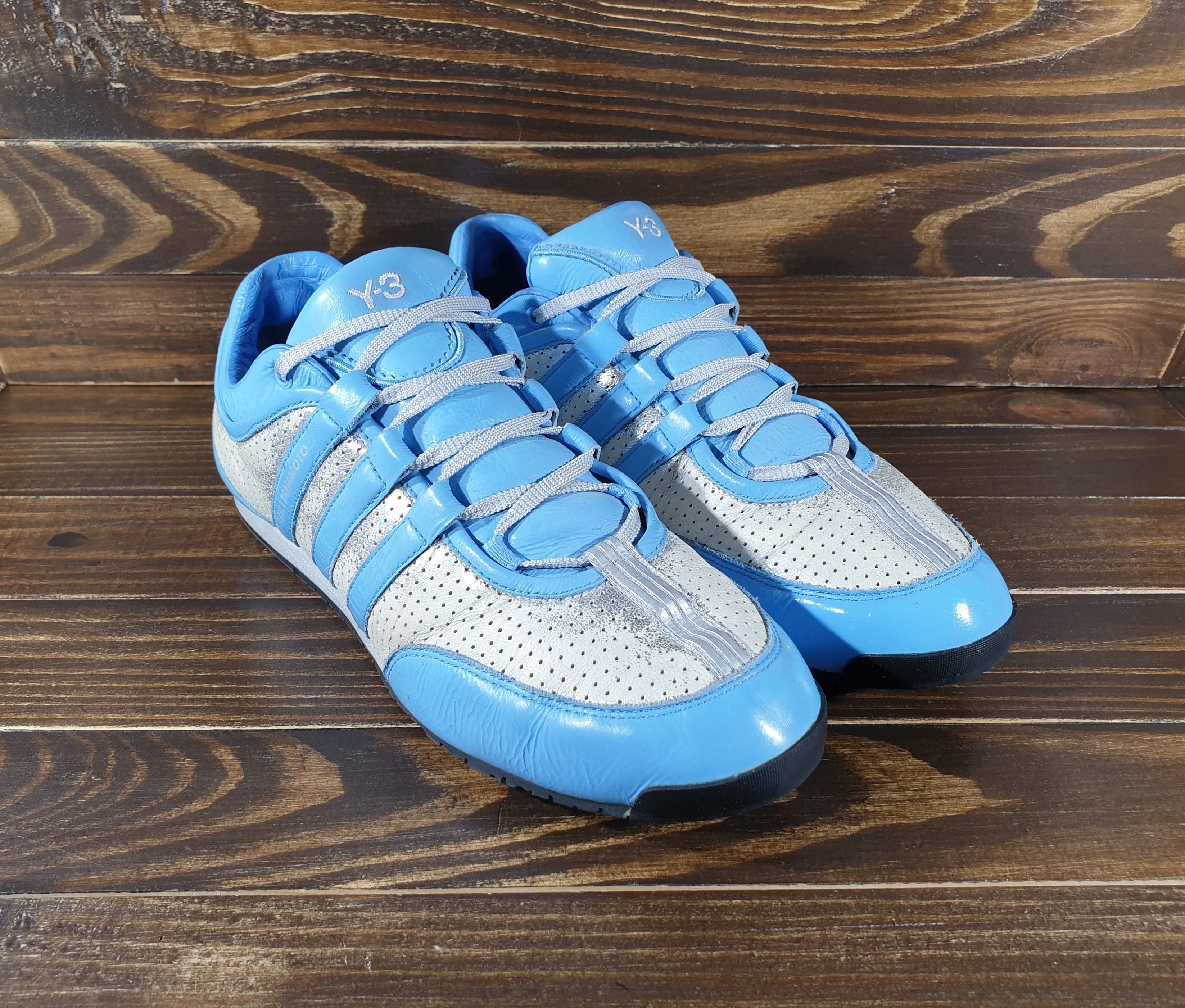 Adidas × Yohji Yamamoto Y-3 Yohji Yamamoto Adidas 2008 Sneakers Very Rare Casual Size US 8.5 / EU 41-42 - 14 Thumbnail