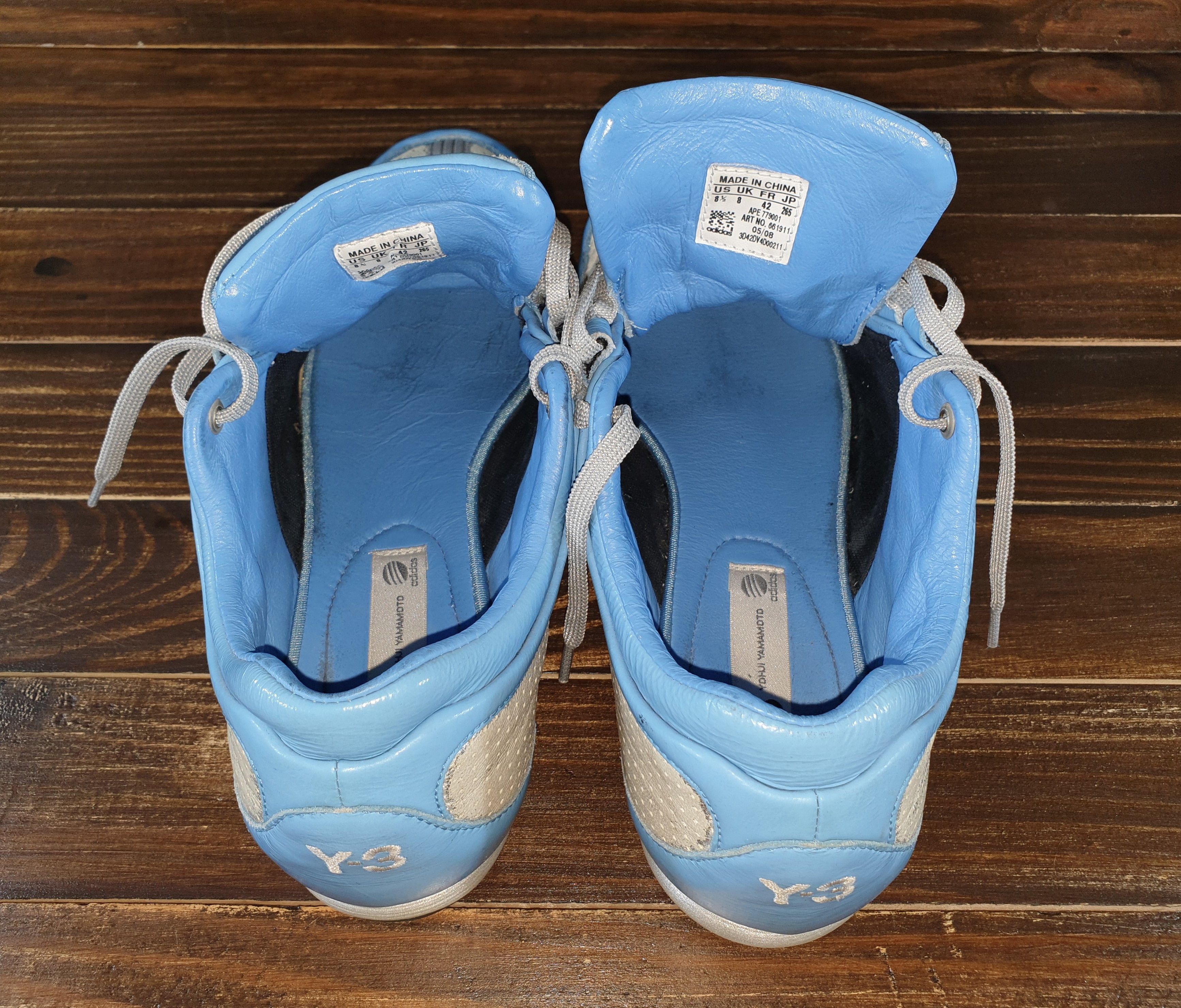 Adidas × Yohji Yamamoto Y-3 Yohji Yamamoto Adidas 2008 Sneakers Very Rare Casual Size US 8.5 / EU 41-42 - 22 Thumbnail