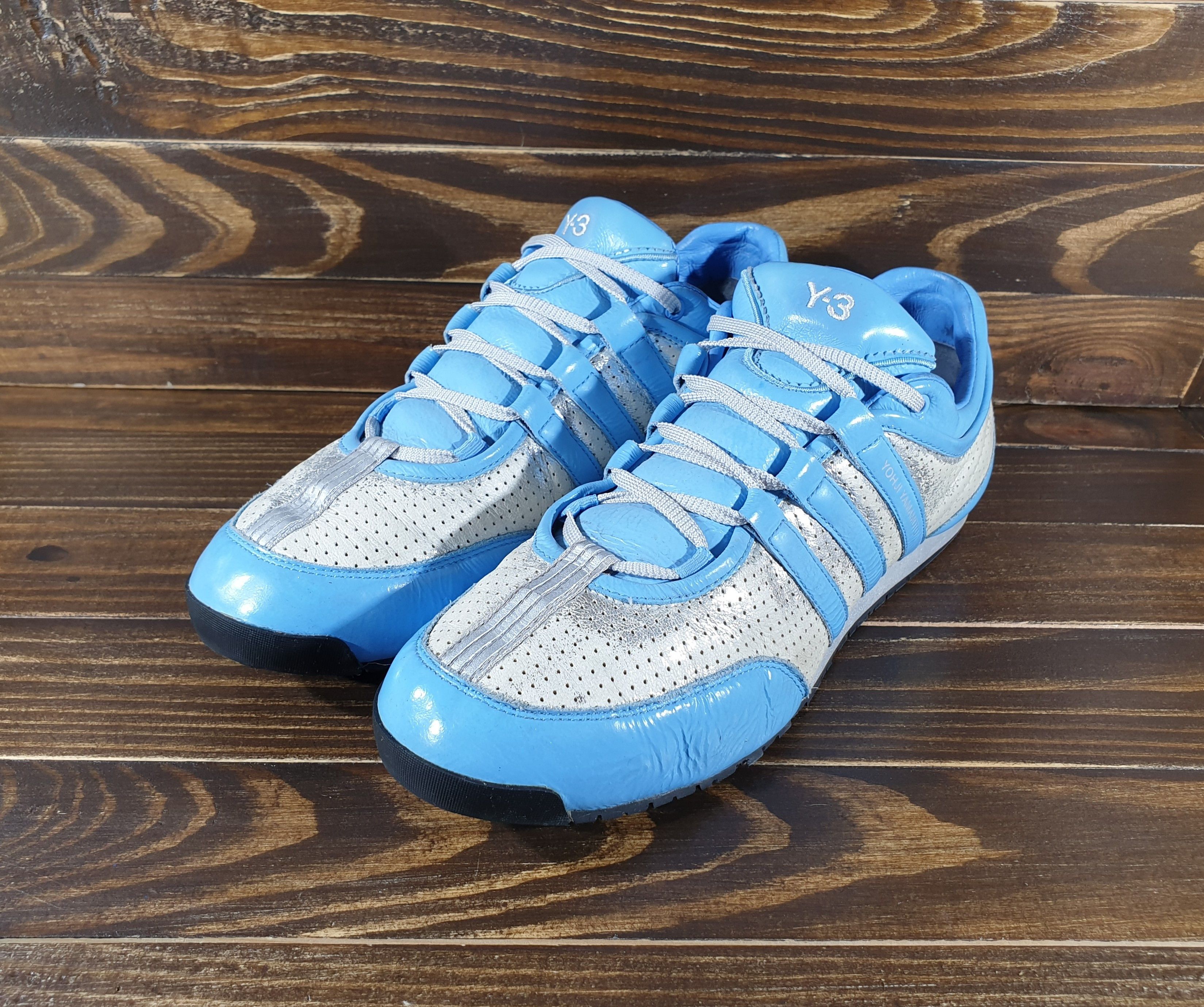 Adidas × Yohji Yamamoto Y-3 Yohji Yamamoto Adidas 2008 Sneakers Very Rare Casual Size US 8.5 / EU 41-42 - 16 Thumbnail