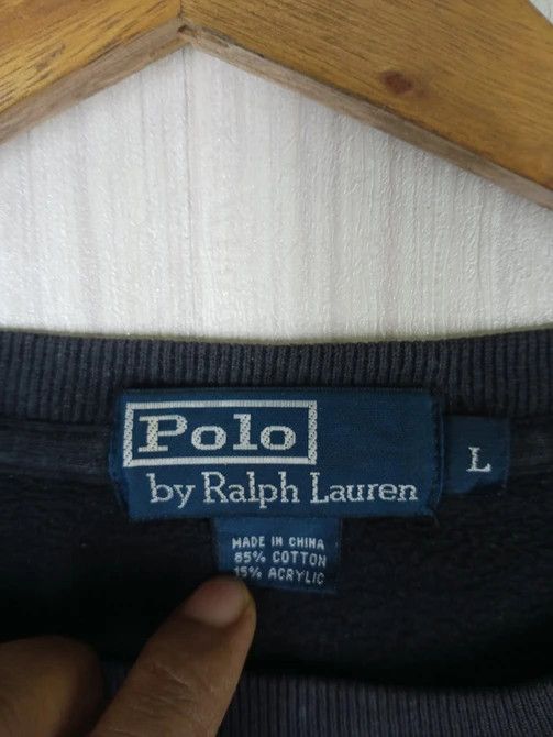 Polo Ralph Lauren Rare Vintage Polo Ralph Lauren Small Logo Sweatshirt Size US L / EU 52-54 / 3 - 5 Thumbnail