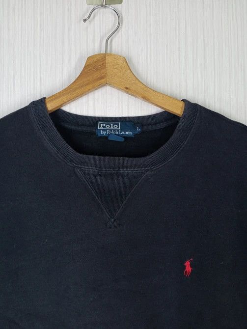 Polo Ralph Lauren Rare Vintage Polo Ralph Lauren Small Logo Sweatshirt Size US L / EU 52-54 / 3 - 3 Thumbnail