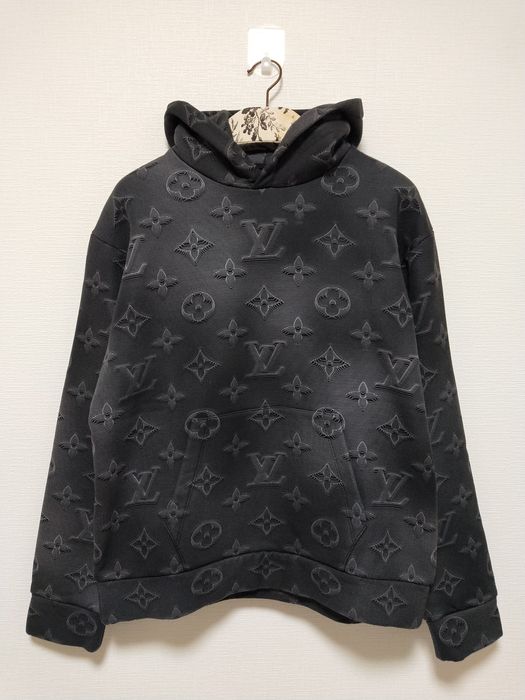 Louis Vuitton 2020 2054 3D Monogram Hoodie - Grey Sweatshirts