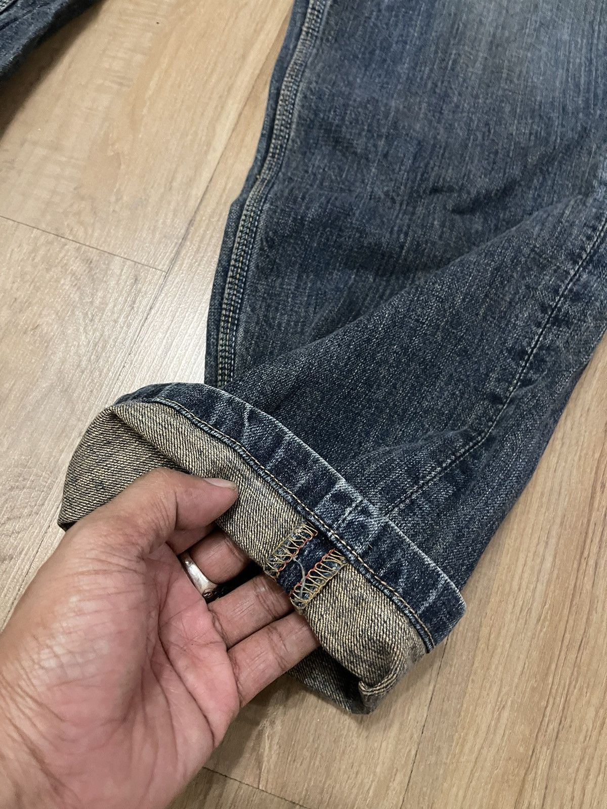 Vintage Vintage Big John buckle back carpenter denim Size US 30 / EU 46 - 2 Thumbnail