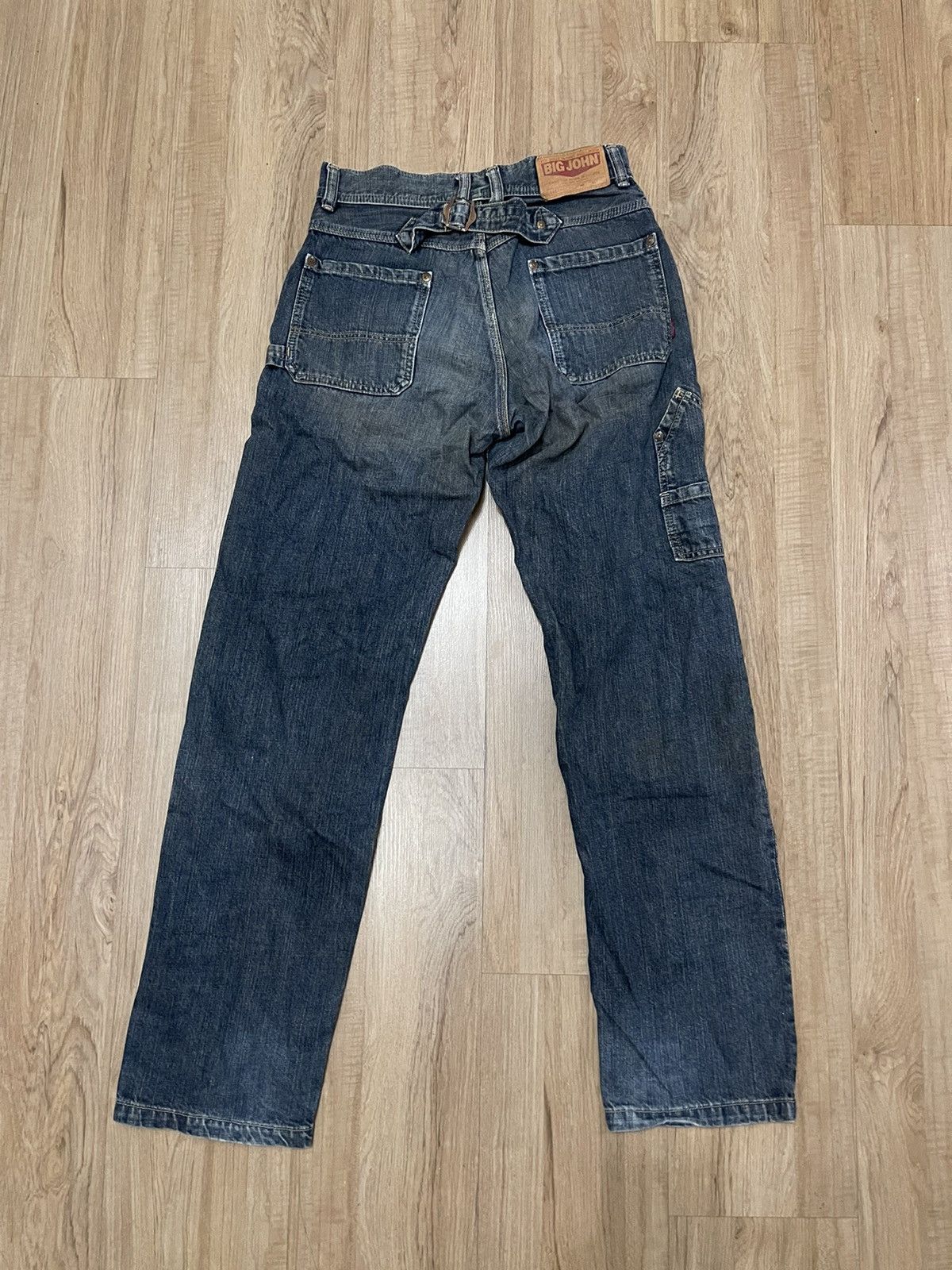 Vintage Vintage Big John buckle back carpenter denim Size US 30 / EU 46 - 8 Thumbnail