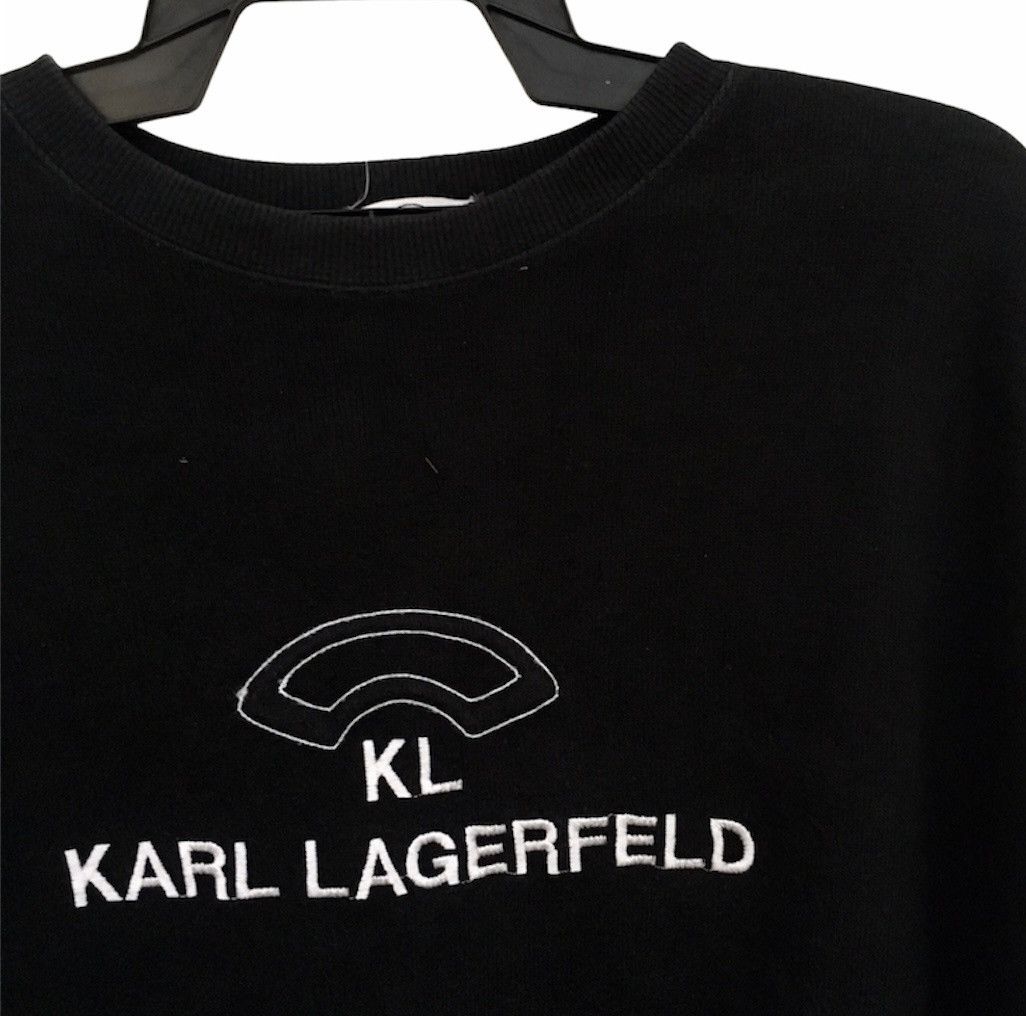 Karl Lagerfeld KARL LAGERFELD EMBROIDERED LOGO FENDI CHANEL CHLOE DESIGNER Size US XL / EU 56 / 4 - 7 Thumbnail