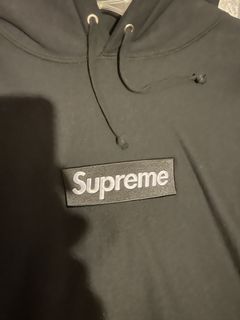 Supreme Box Logo Hooded Sweatshirt - Black