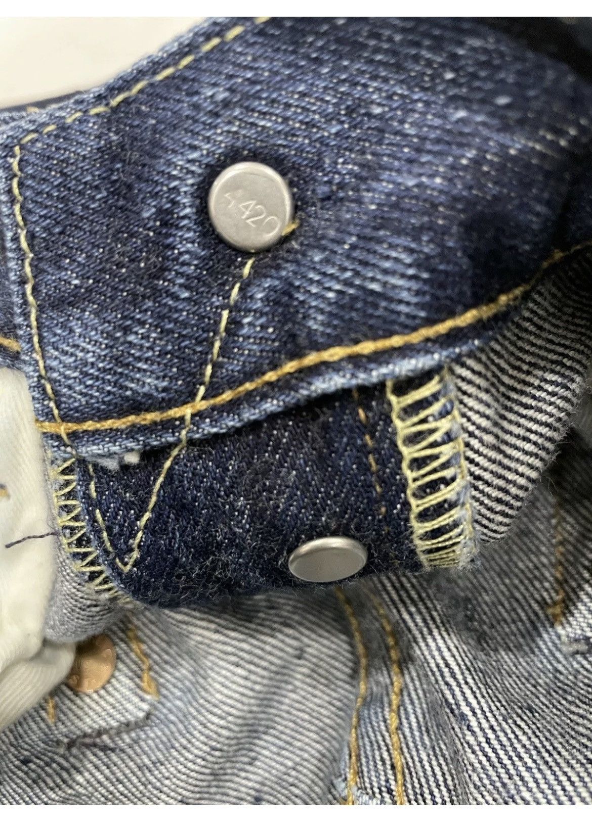 Levi's Levis 501XX Reproduction hidden rivet redline 30X34 V-Stich Size US 30 / EU 46 - 5 Thumbnail