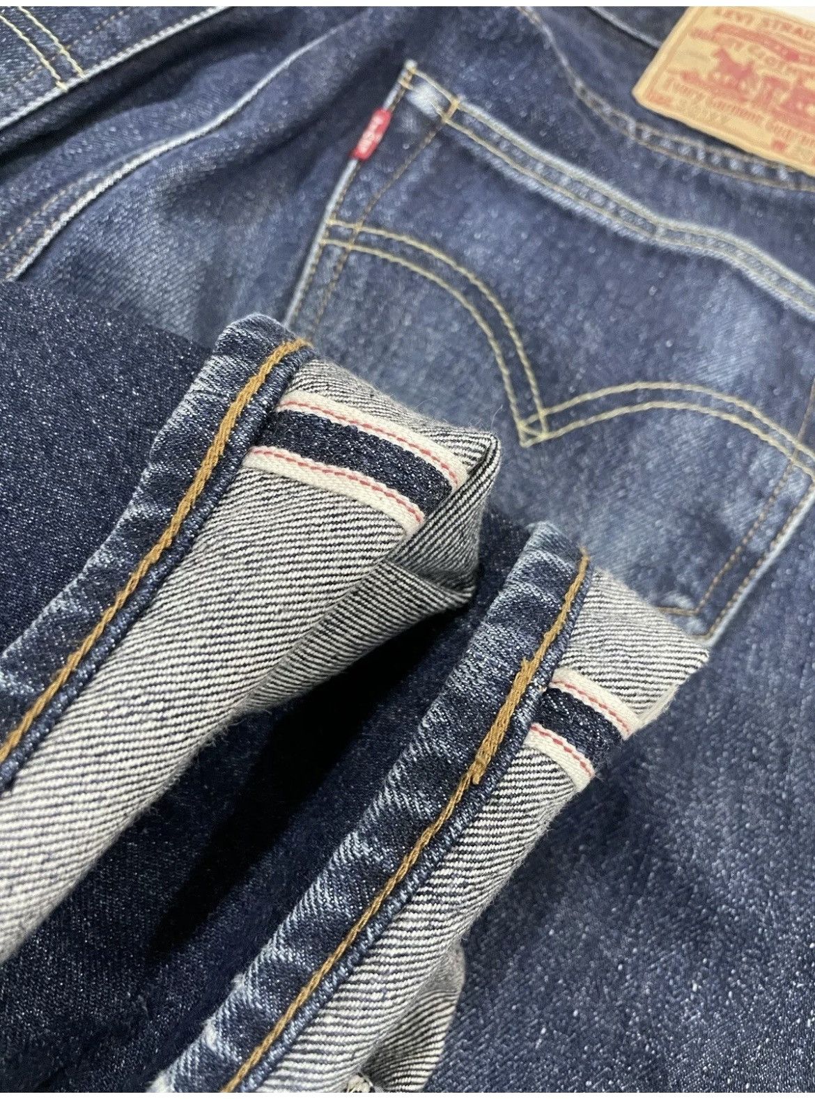 Levi's Levis 501XX Reproduction hidden rivet redline 30X34 V-Stich Size US 30 / EU 46 - 11 Thumbnail
