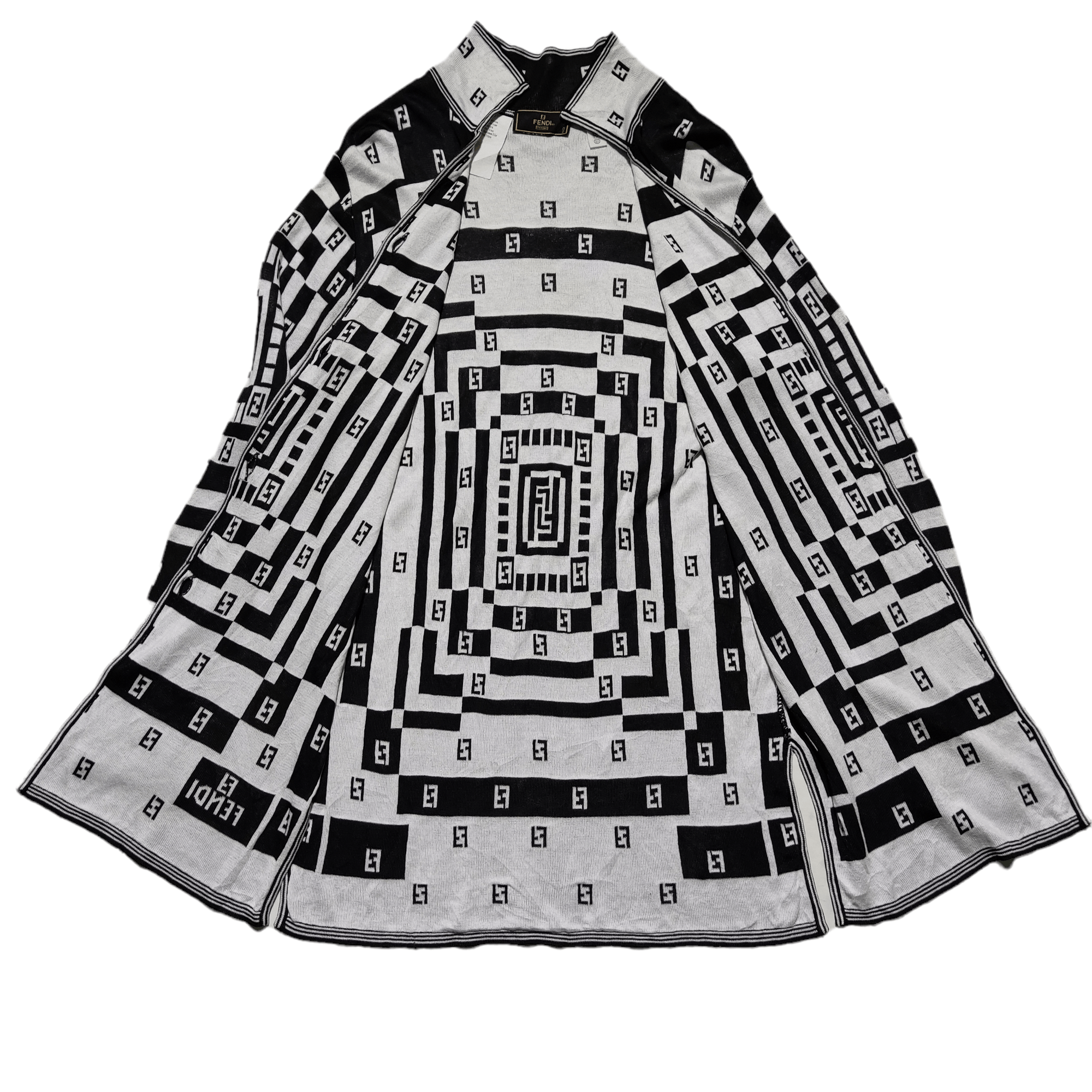 Fendi Fendi Monogram Cardigan Size US S / EU 44-46 / 1 - 2 Thumbnail
