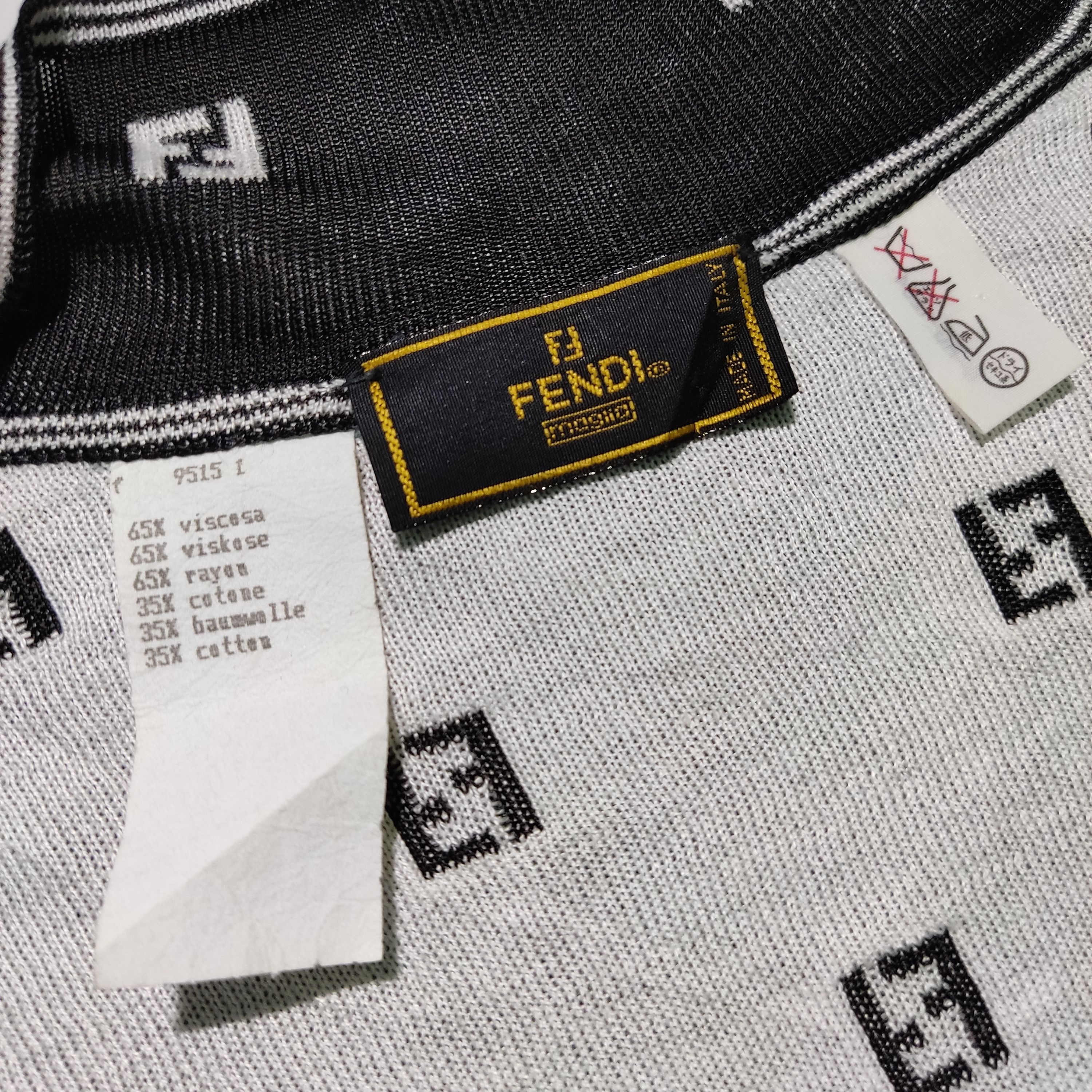 Fendi Fendi Monogram Cardigan Size US S / EU 44-46 / 1 - 3 Thumbnail