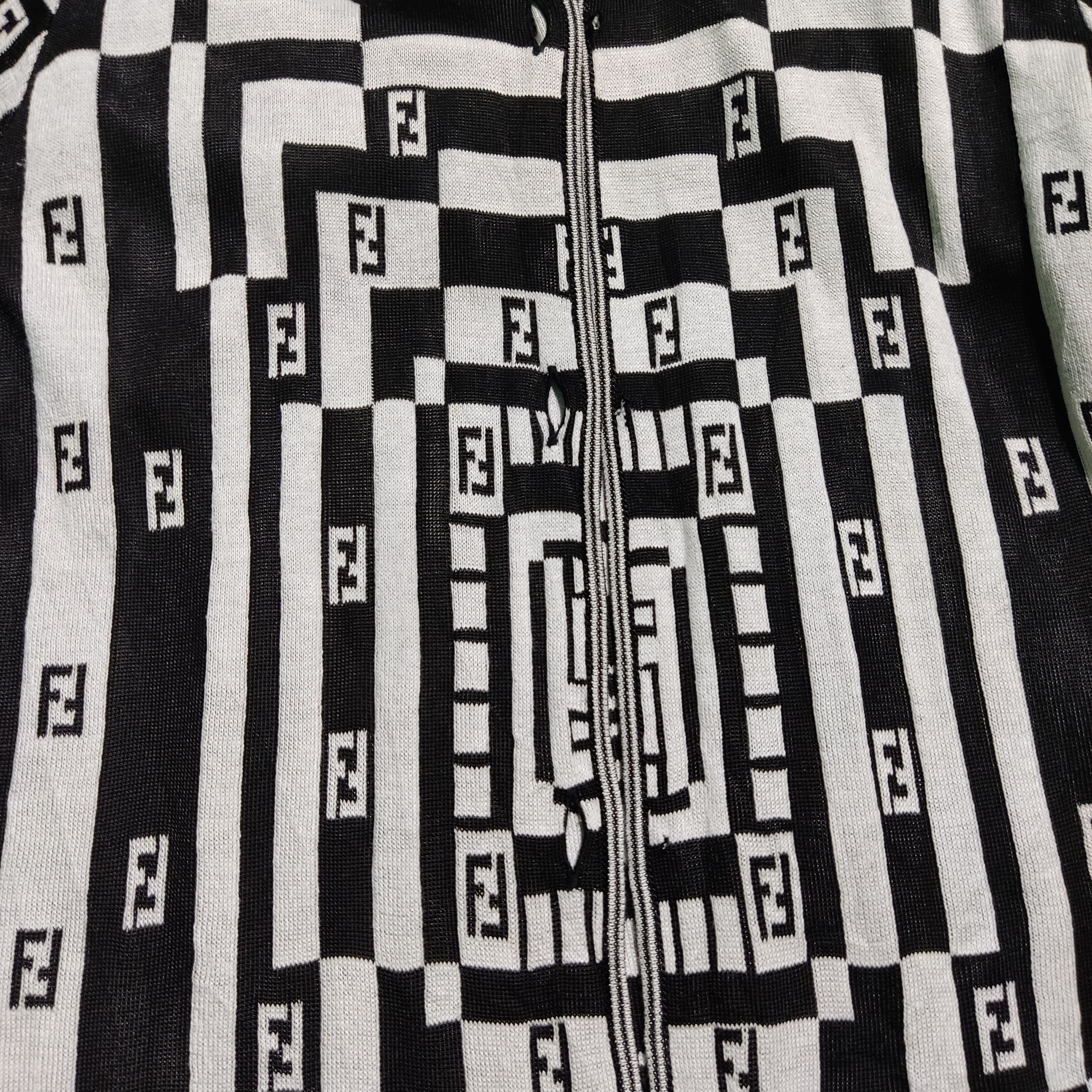 Fendi Fendi Monogram Cardigan Size US S / EU 44-46 / 1 - 4 Thumbnail