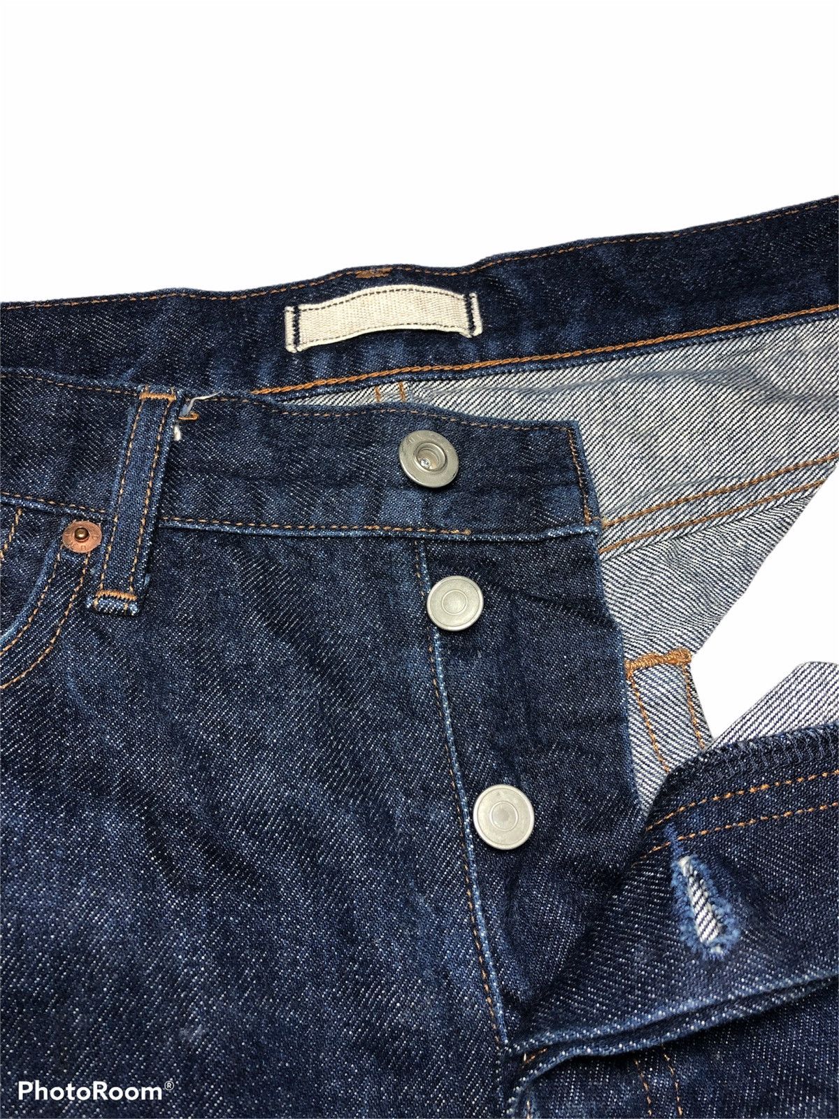 Uniqlo DISTRESSED CROPPED REDLINE SELVEDGE DENIM by Uniqlo Size US 32 / EU 48 - 7 Thumbnail