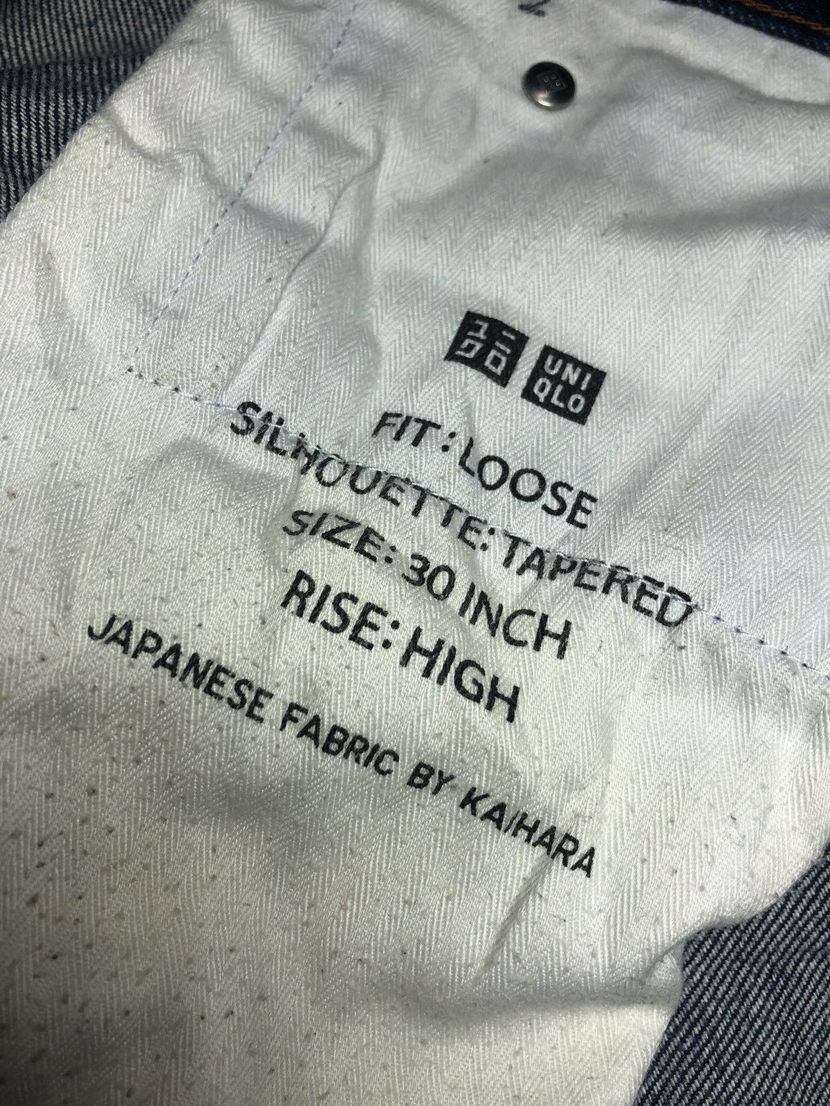 Uniqlo DISTRESSED CROPPED REDLINE SELVEDGE DENIM by Uniqlo Size US 32 / EU 48 - 8 Thumbnail
