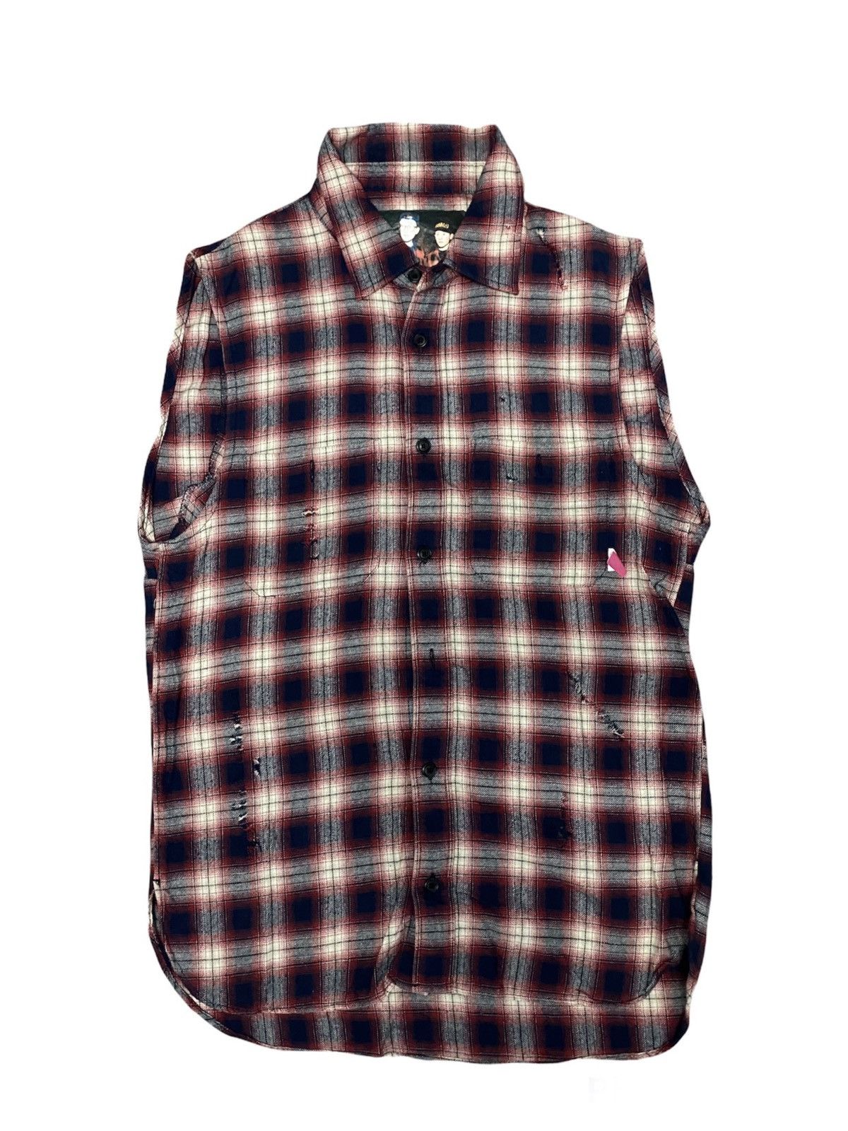 realmad HECTIC SS10 Roc Star Mad Hectic distressed flannel Size US M / EU 48-50 / 2 - 2 Thumbnail