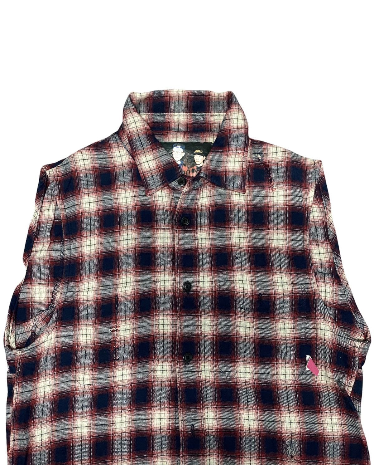 realmad HECTIC SS10 Roc Star Mad Hectic distressed flannel Size US M / EU 48-50 / 2 - 3 Thumbnail