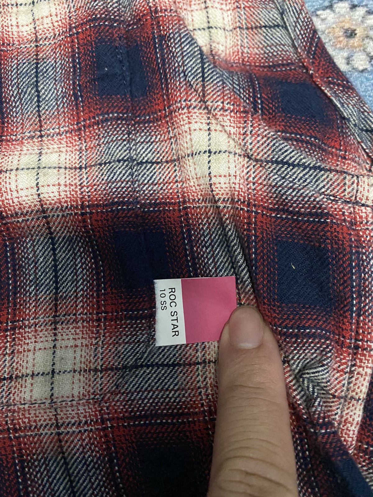 realmad HECTIC SS10 Roc Star Mad Hectic distressed flannel Size US M / EU 48-50 / 2 - 5 Thumbnail