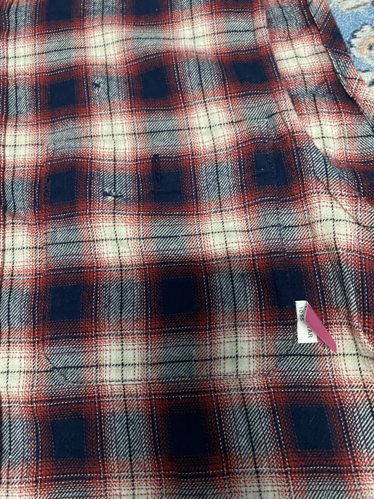realmad HECTIC SS10 Roc Star Mad Hectic distressed flannel Size US M / EU 48-50 / 2 - 4 Thumbnail