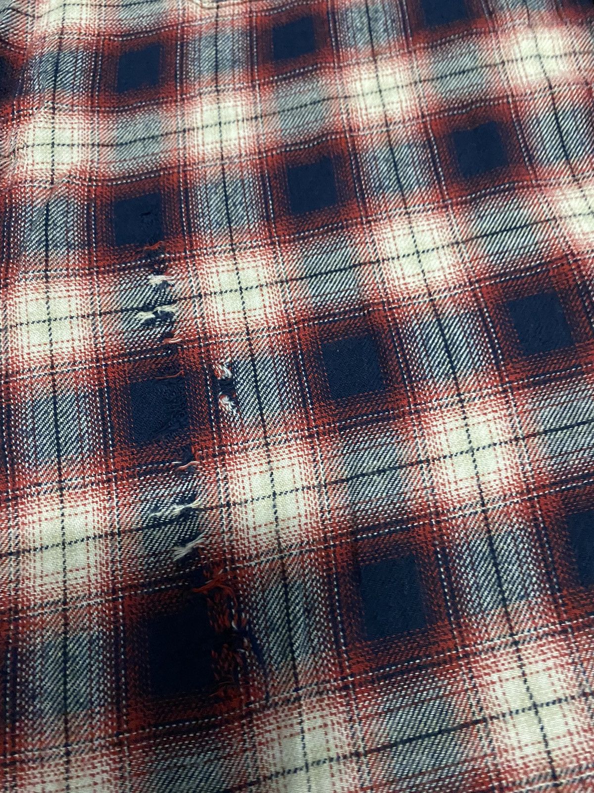 realmad HECTIC SS10 Roc Star Mad Hectic distressed flannel Size US M / EU 48-50 / 2 - 7 Thumbnail