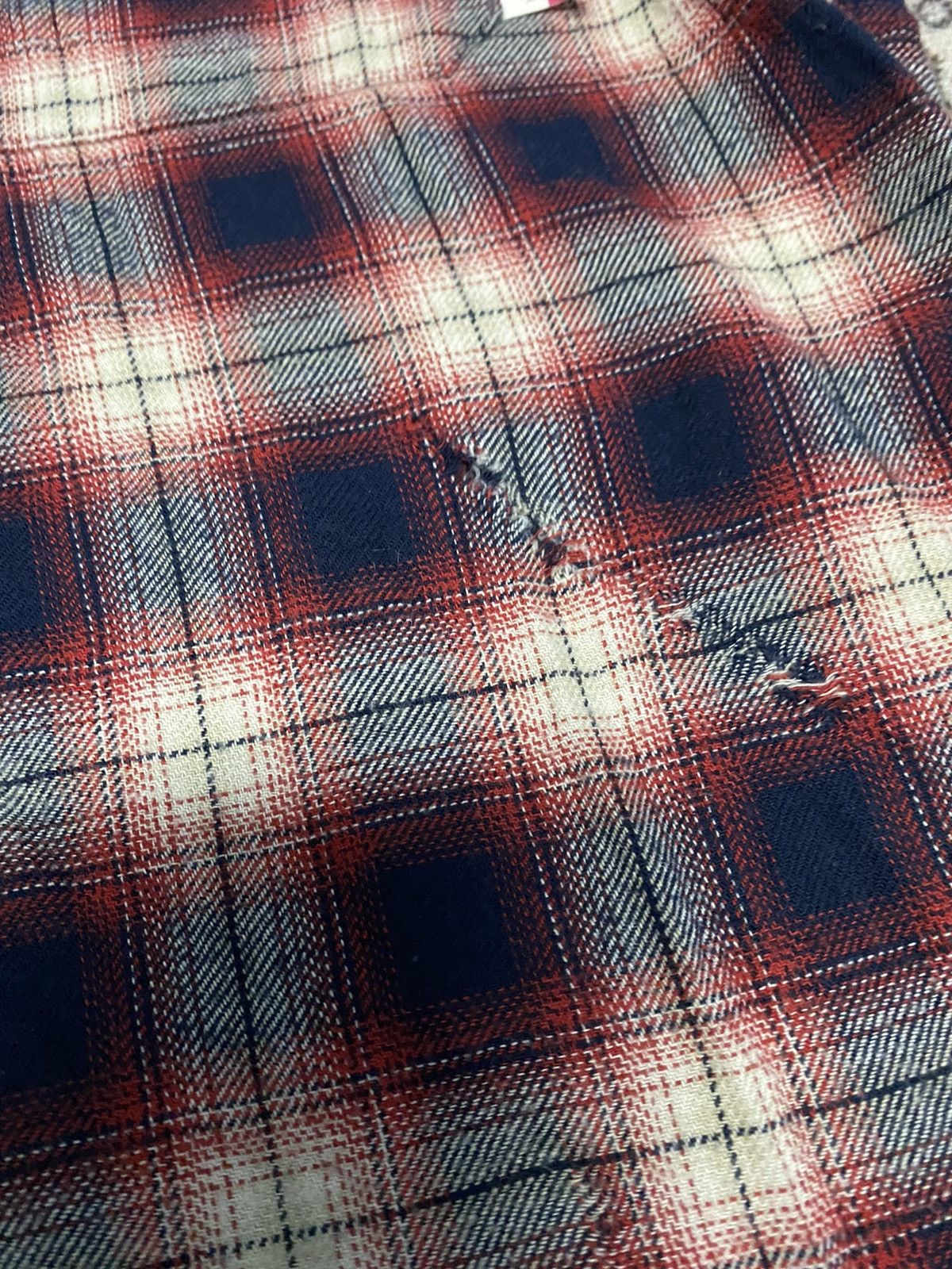 realmad HECTIC SS10 Roc Star Mad Hectic distressed flannel Size US M / EU 48-50 / 2 - 6 Thumbnail