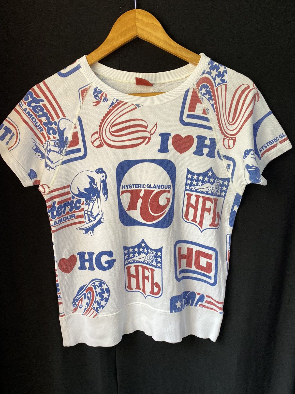 Hysteric Glamour 90s HG FUCK IT All logo crewneck Size S / US 4 / IT 40 - 3 Thumbnail