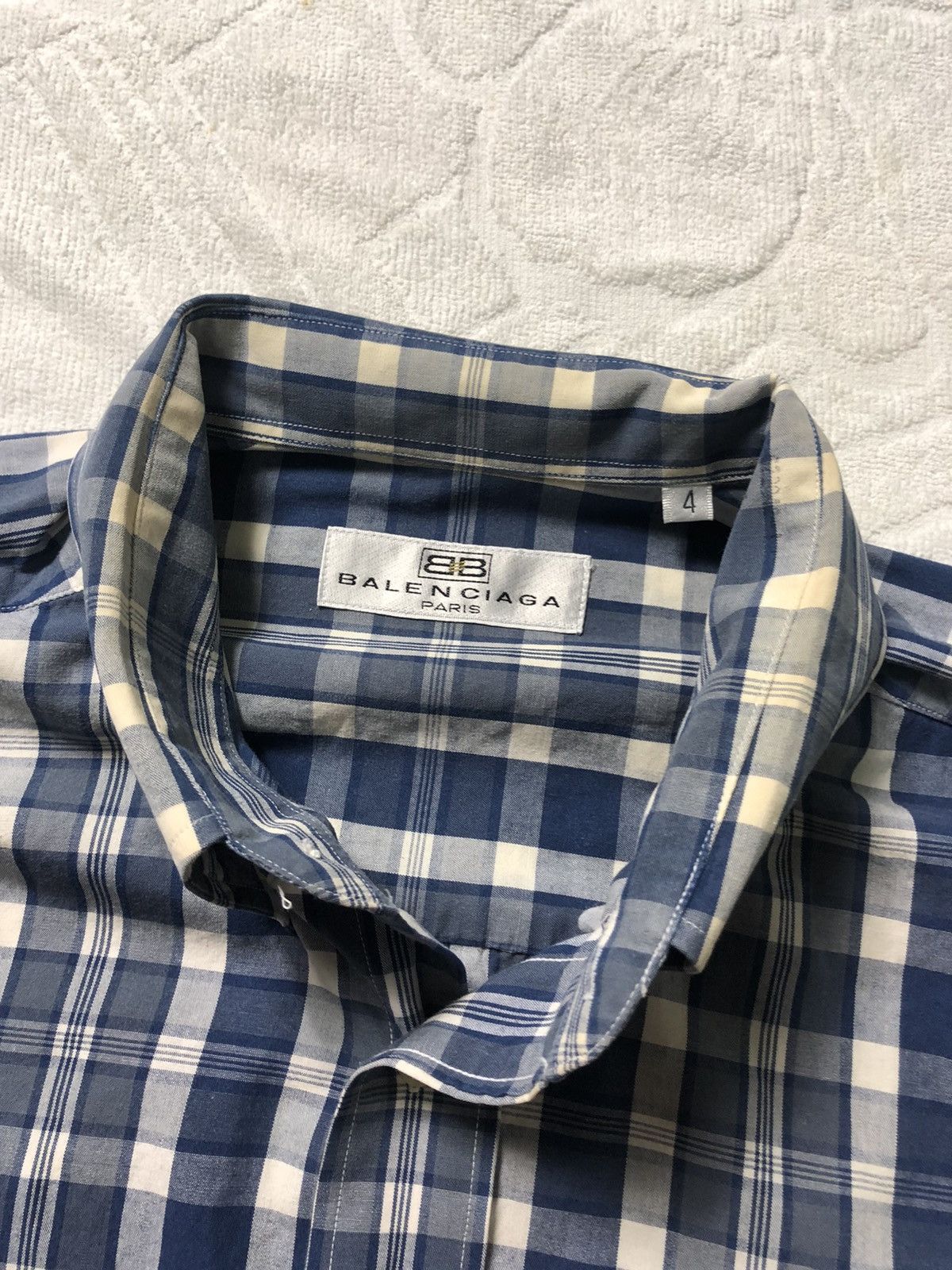 Balenciaga Vintage Balenciaga Paris Longsleeve Shirt Size US L / EU 52-54 / 3 - 5 Thumbnail