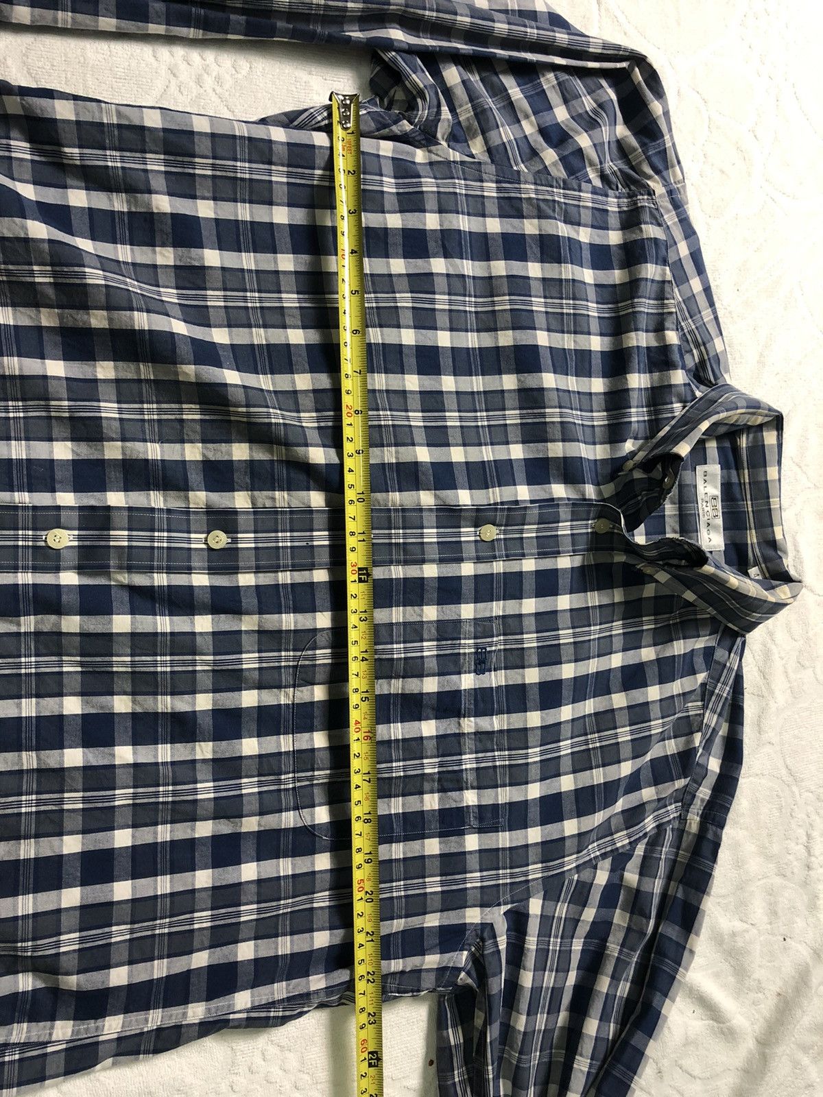 Balenciaga Vintage Balenciaga Paris Longsleeve Shirt Size US L / EU 52-54 / 3 - 17 Thumbnail