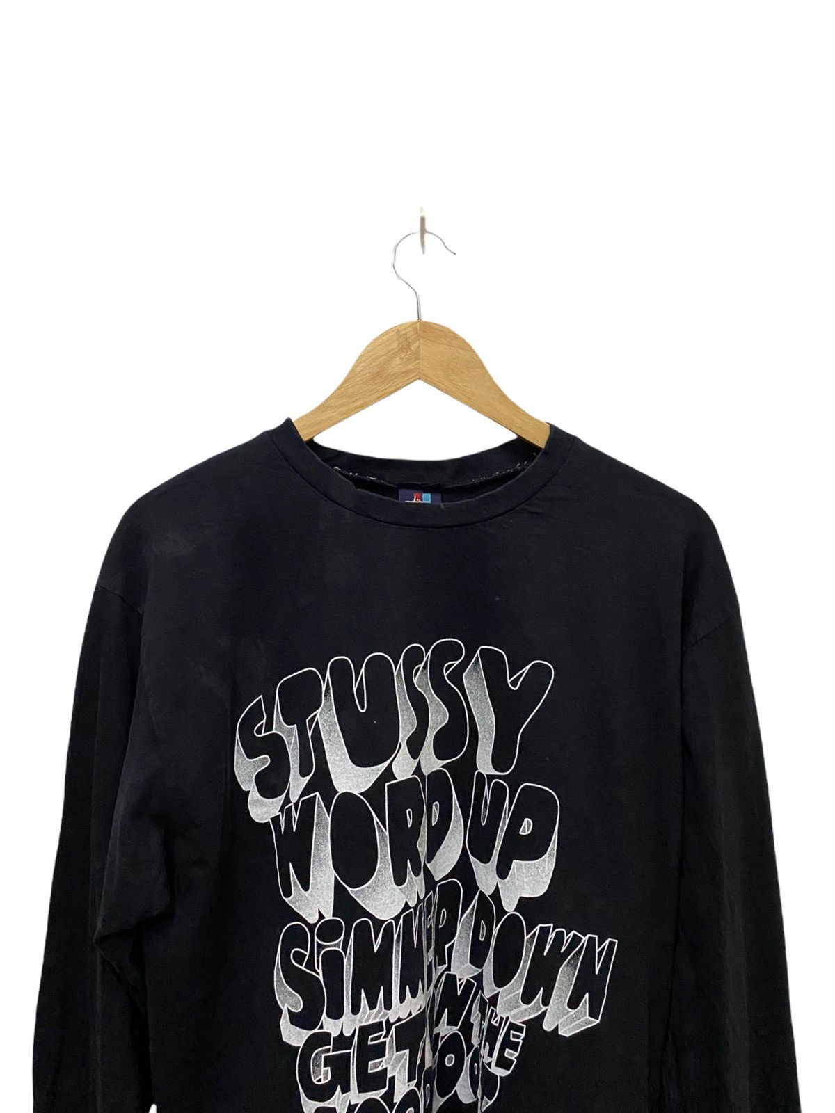 Stussy Vintage Stussy Long Sleeve Shirt Size US L / EU 52-54 / 3 - 3 Thumbnail