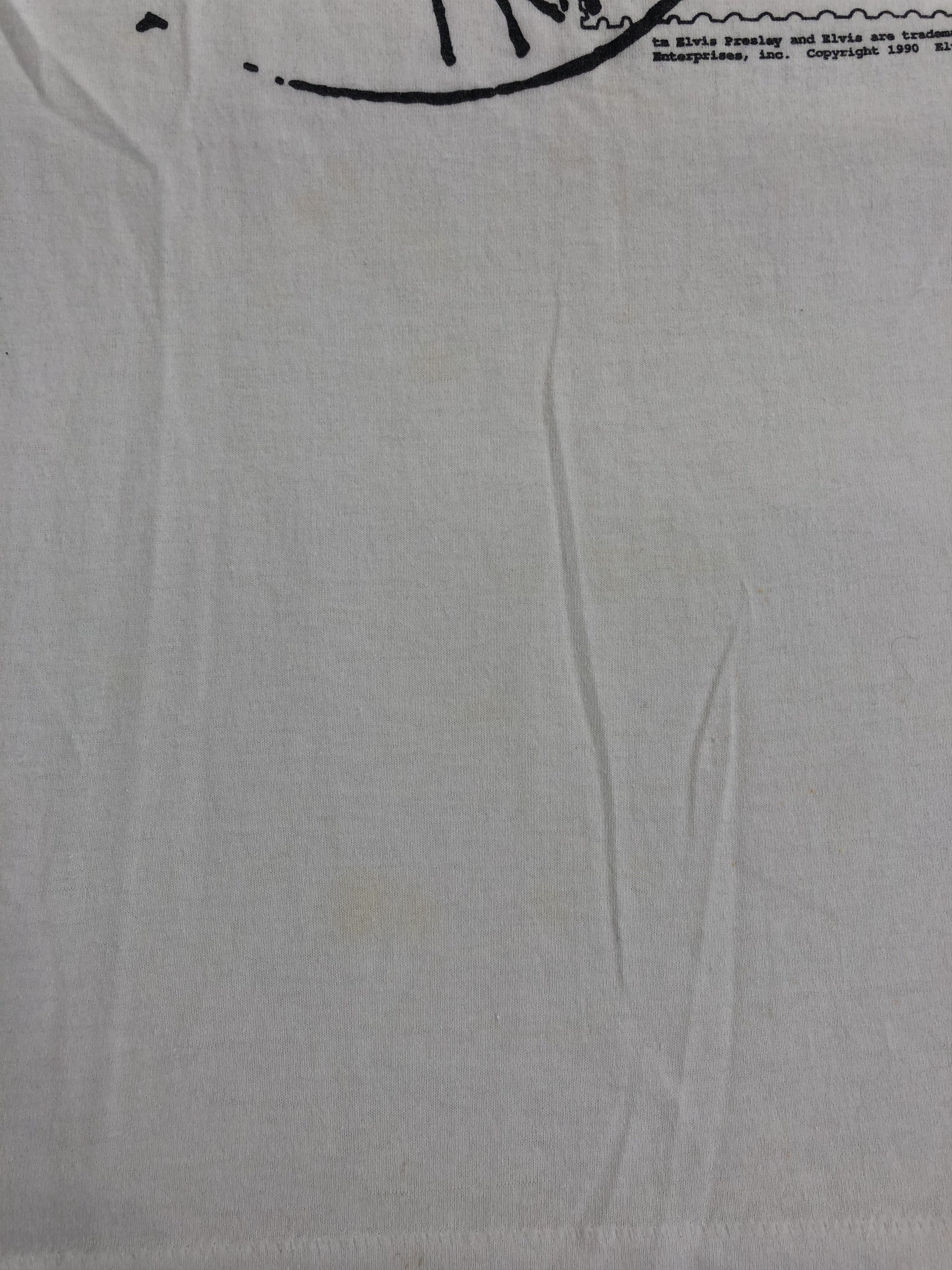 Band Tees Vintage 1991 Elvis Presley (Michael Jackson Marilyn Monroe) Size US M / EU 48-50 / 2 - 7 Thumbnail