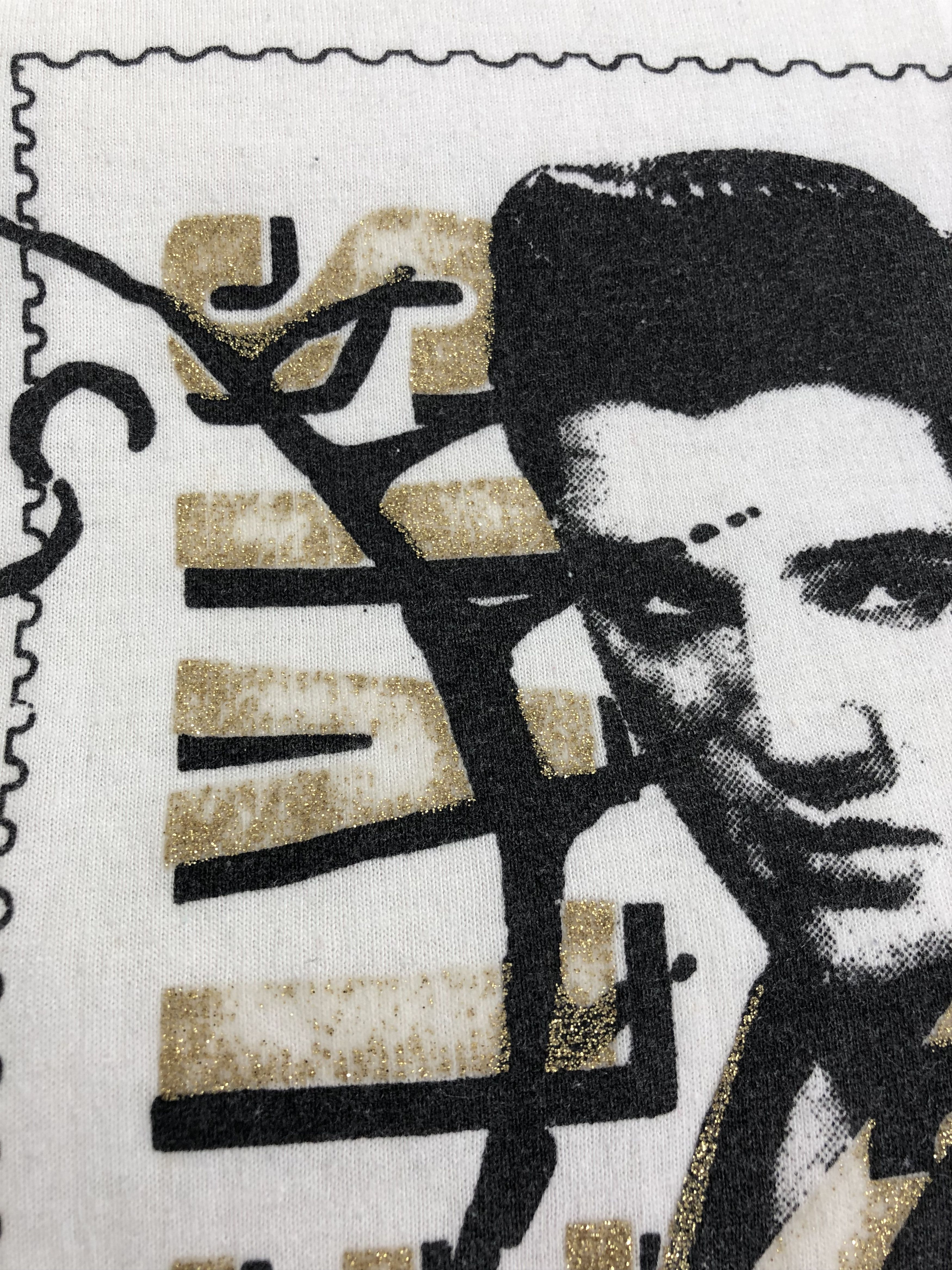 Band Tees Vintage 1991 Elvis Presley (Michael Jackson Marilyn Monroe) Size US M / EU 48-50 / 2 - 3 Thumbnail