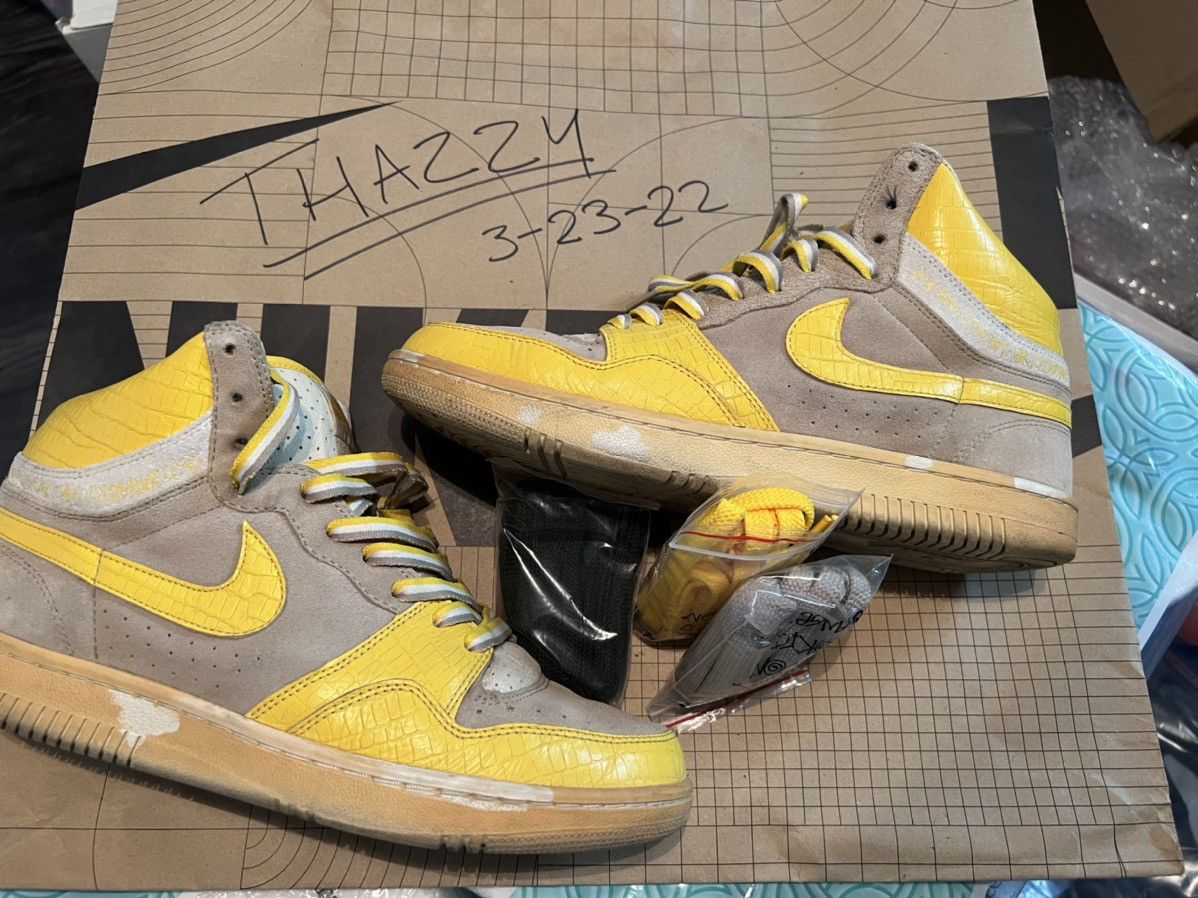 Nike Court Force Hi Stussy | Grailed