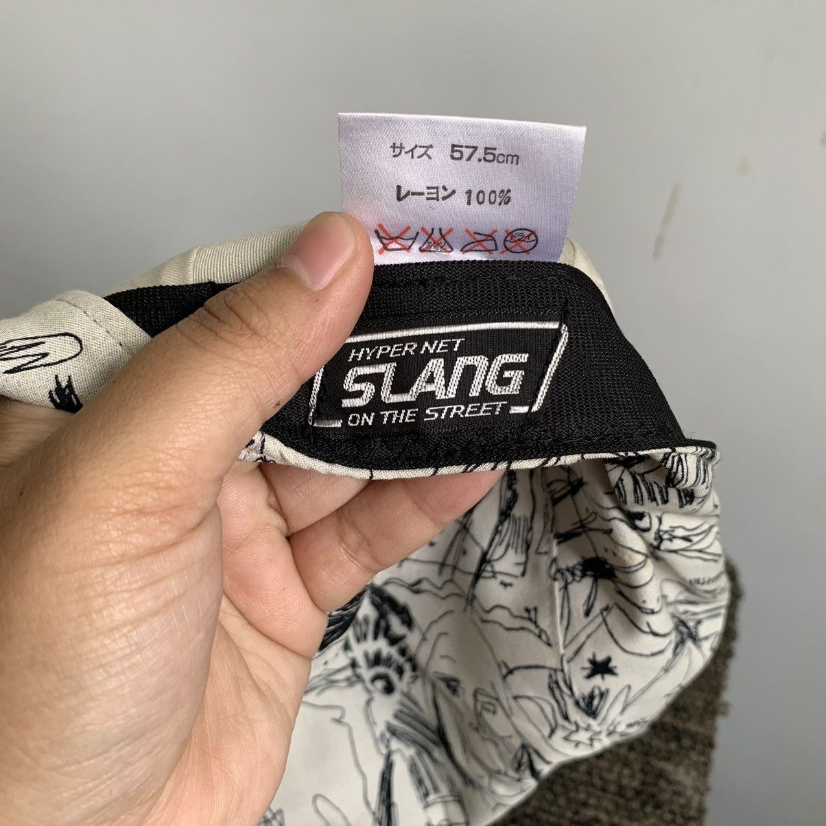 Other Slang Full Print Barreta Bucket Hat Cap Size ONE SIZE - 6 Thumbnail